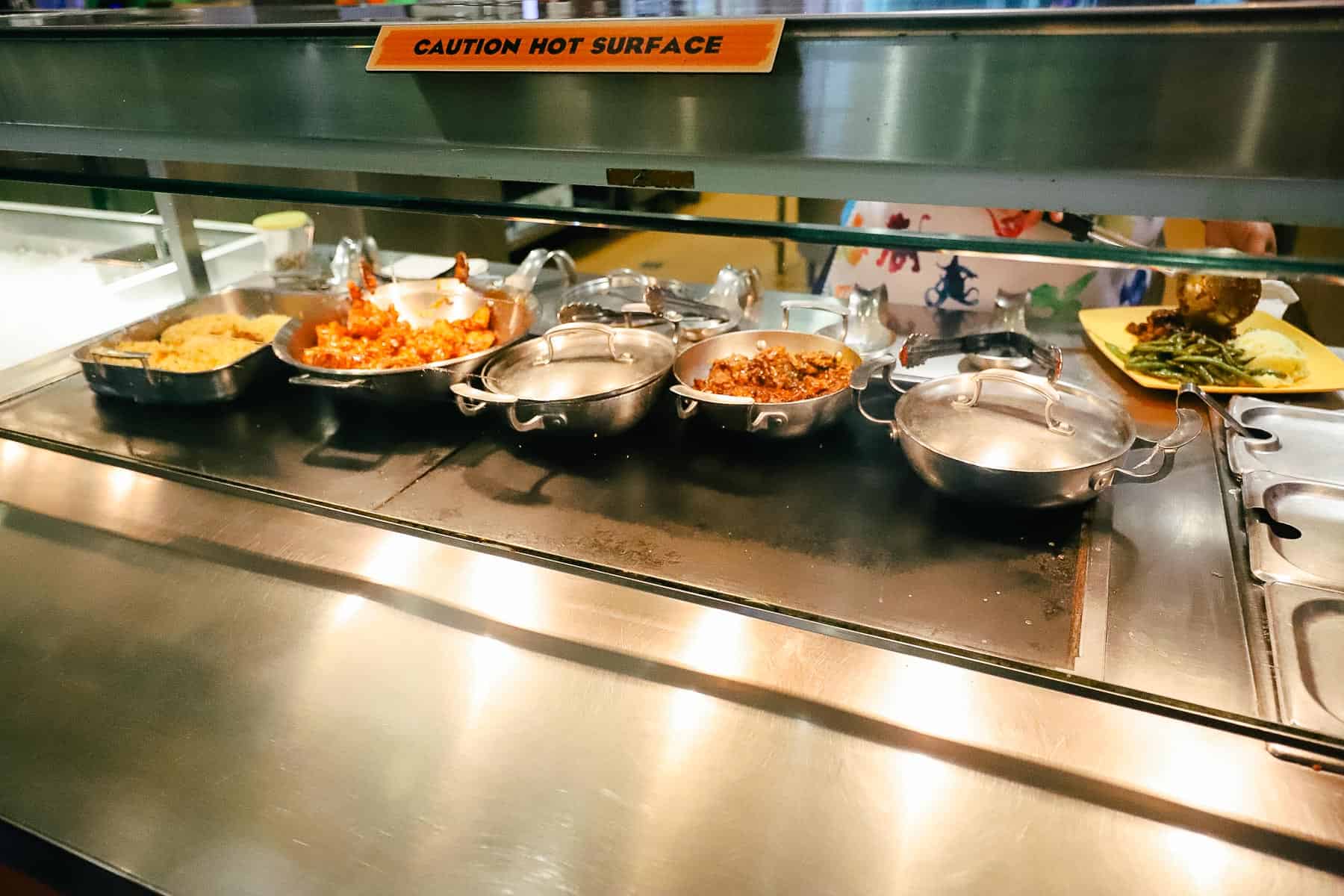 hot offerings at the food court 