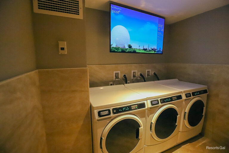 The Laundry Facilities at Disney’s Riviera Resort (Details and Photos)