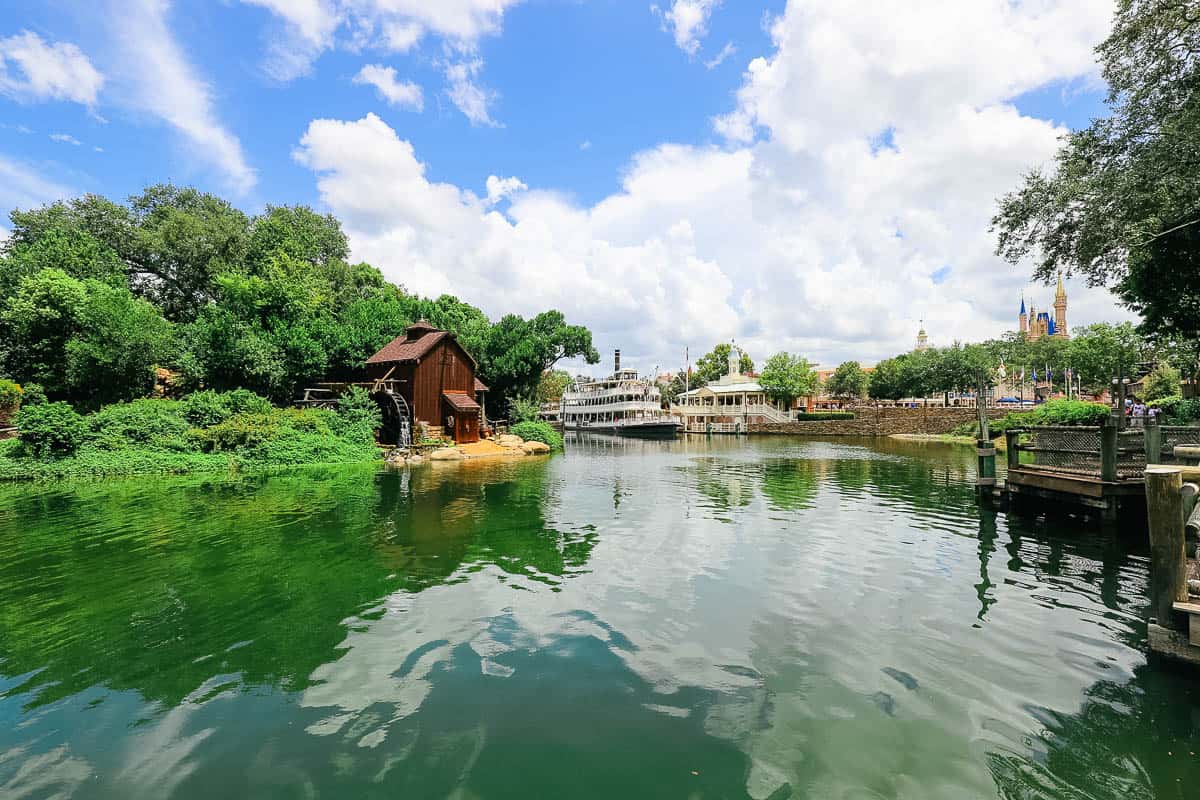 Liberty Square River Boat attraction at Magic Kingdom 