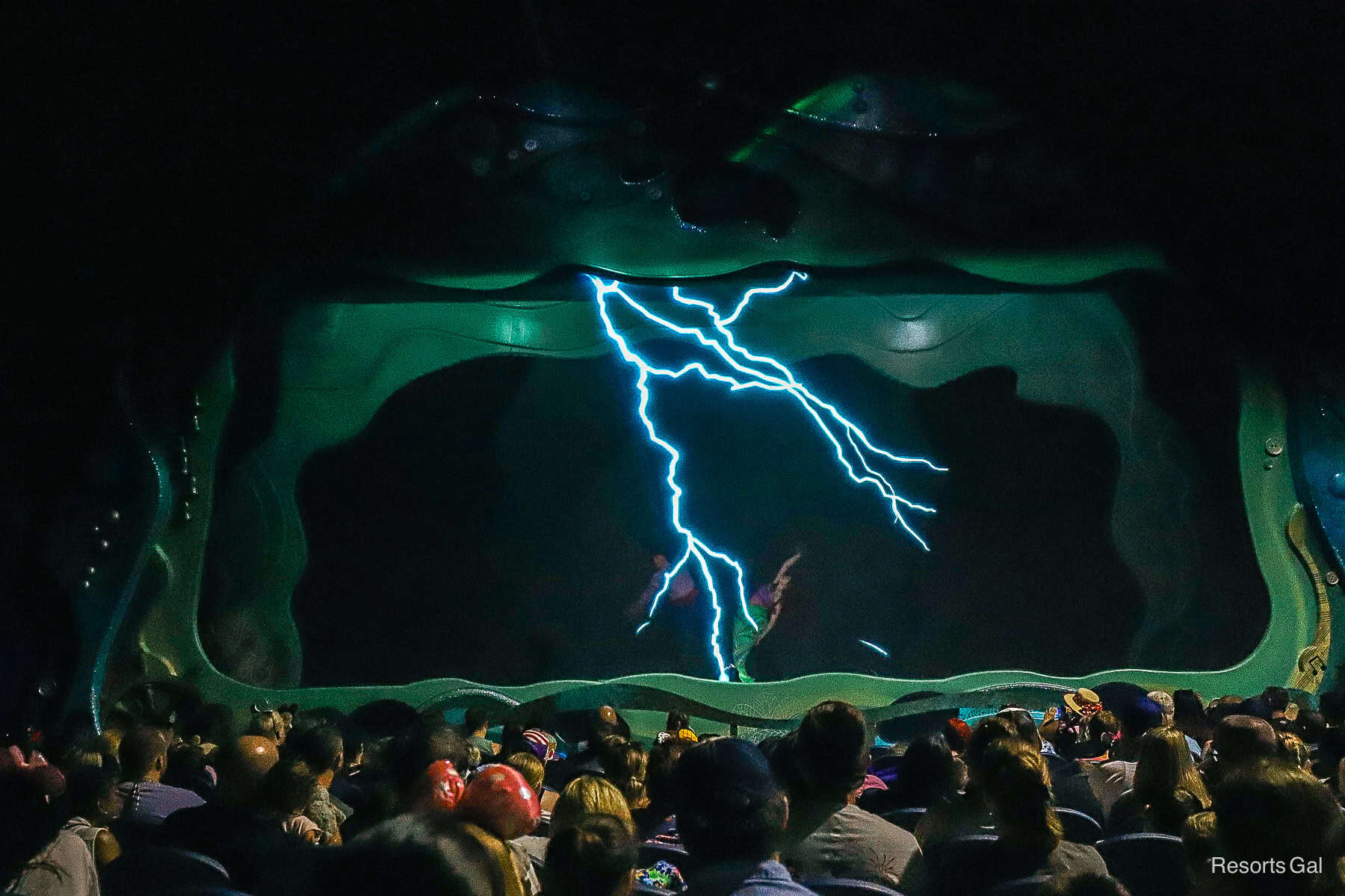 a Lightning strike separates Prince Eric and Ariel