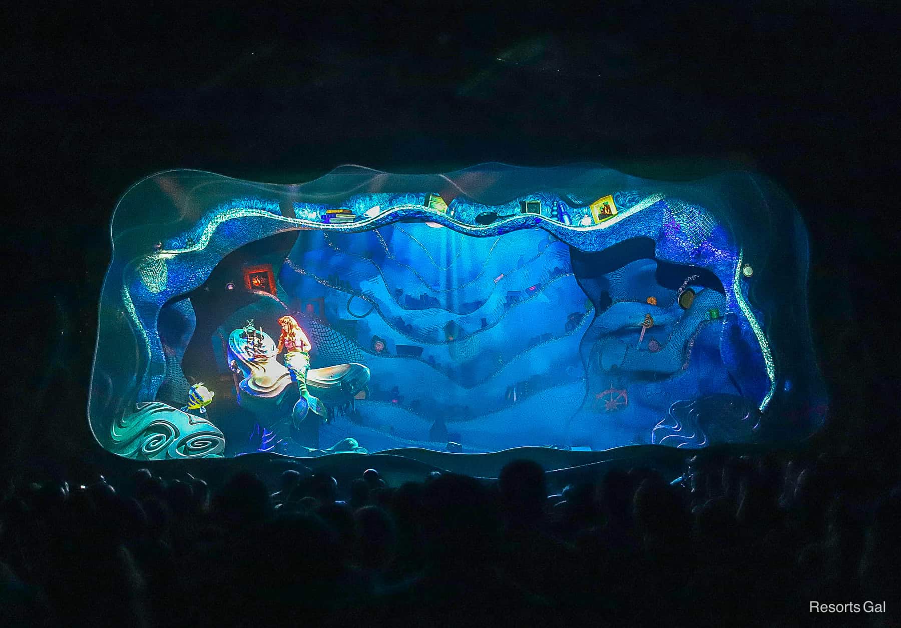 Ariel's off in her thing-a-muh-bob place