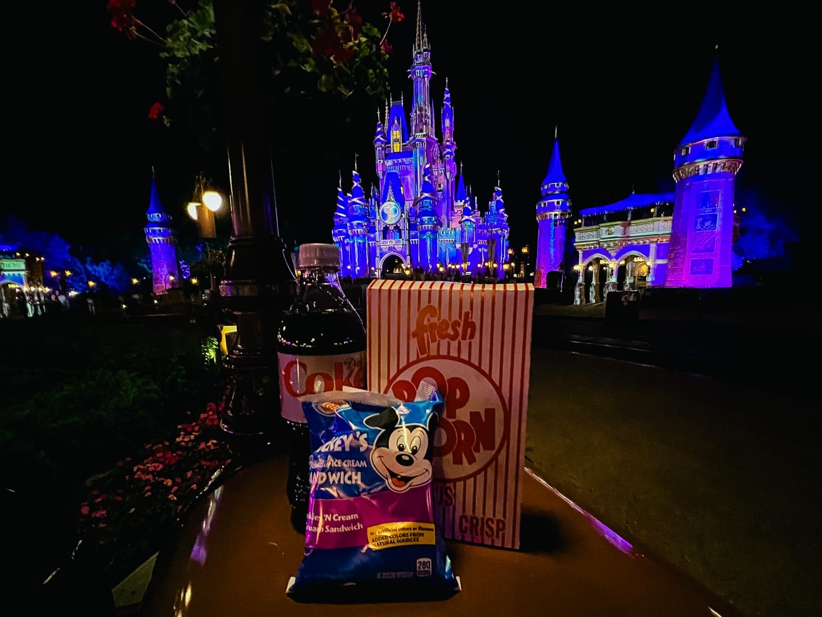 A snack we enjoyed during After Hours at Magic Kingdom. 