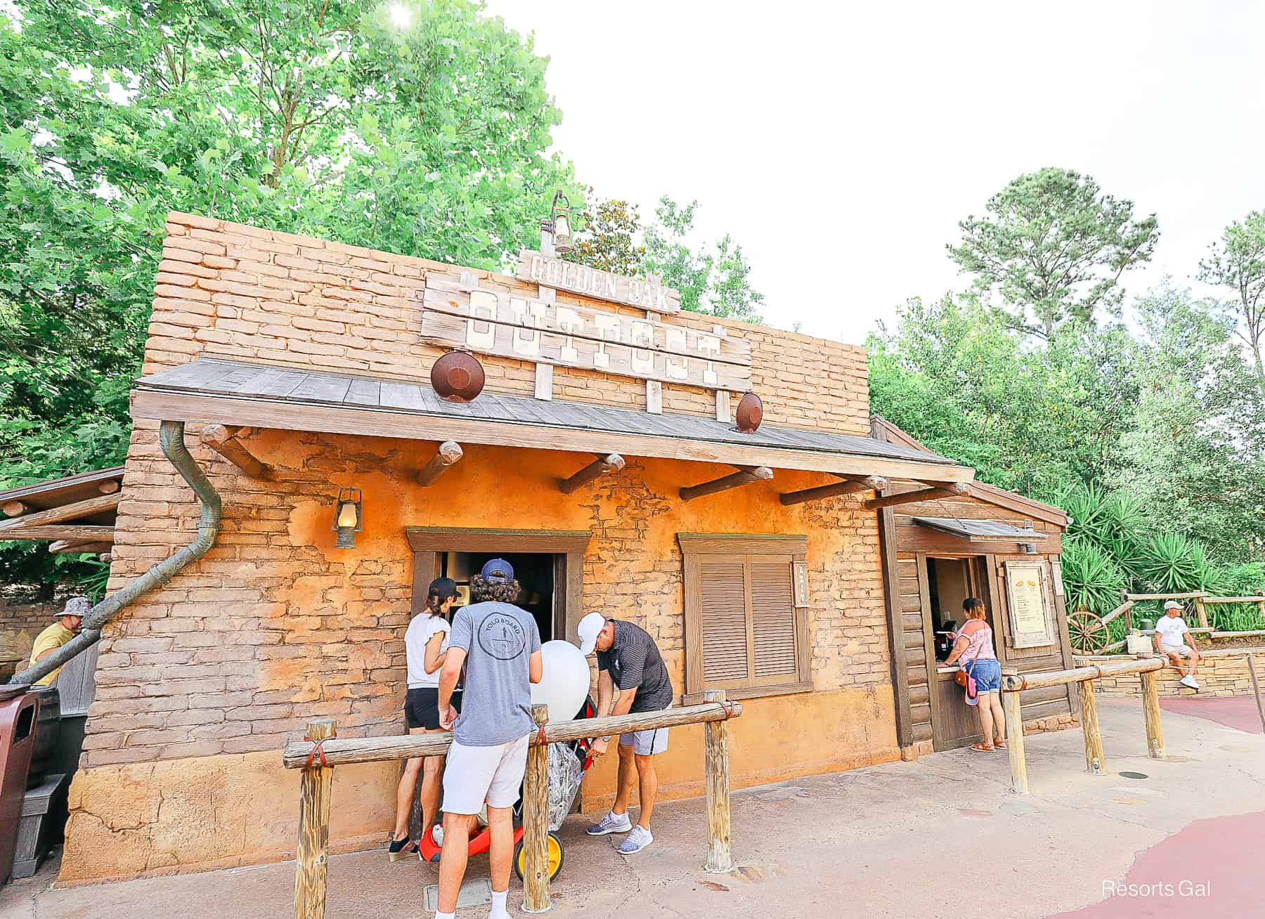the Golden Oak Outpost in Magic Kingdom 
