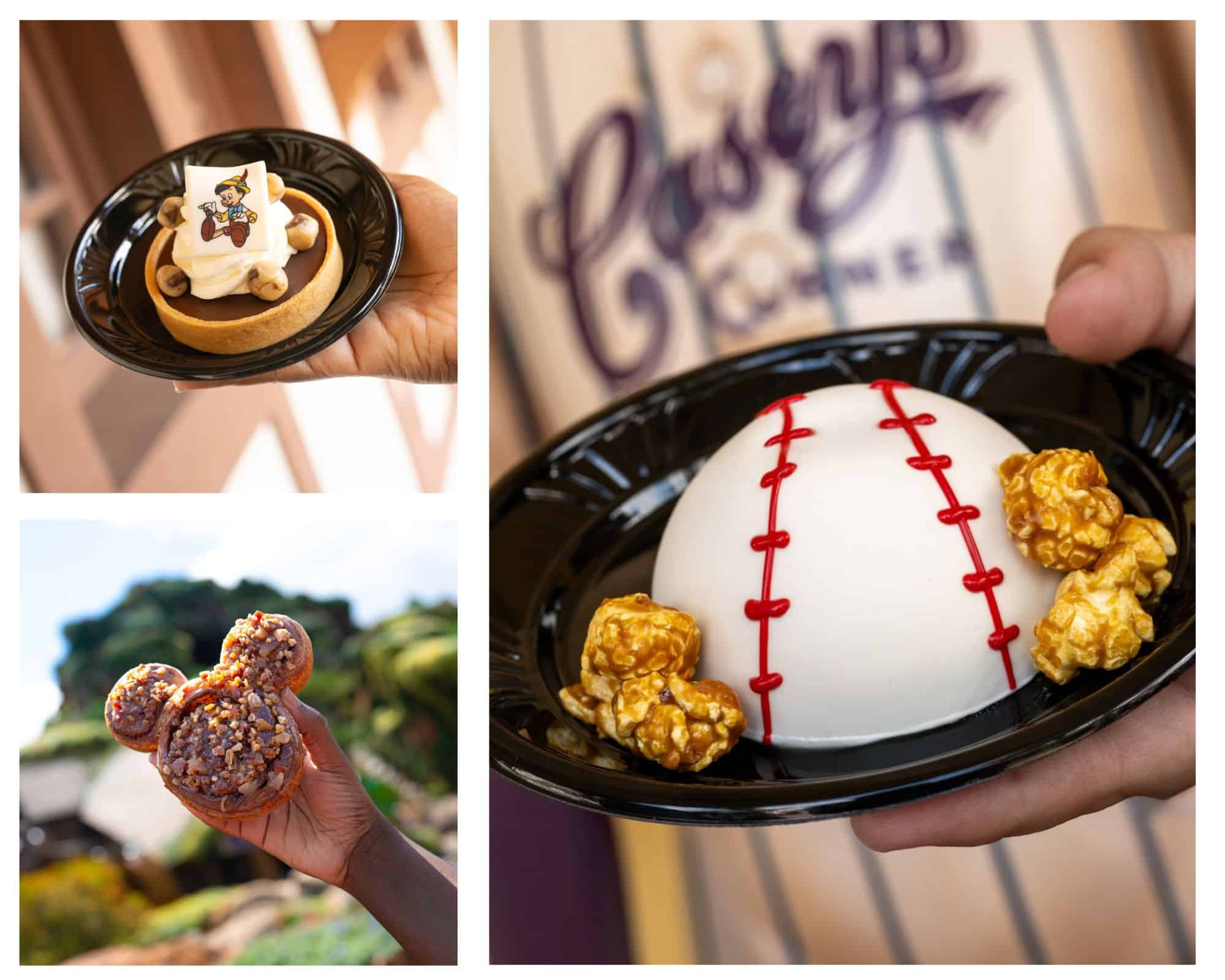 Batter Up! A Brownie, Cookie Tart, and Specialty Mickey Roll Debut at Magic Kingdom