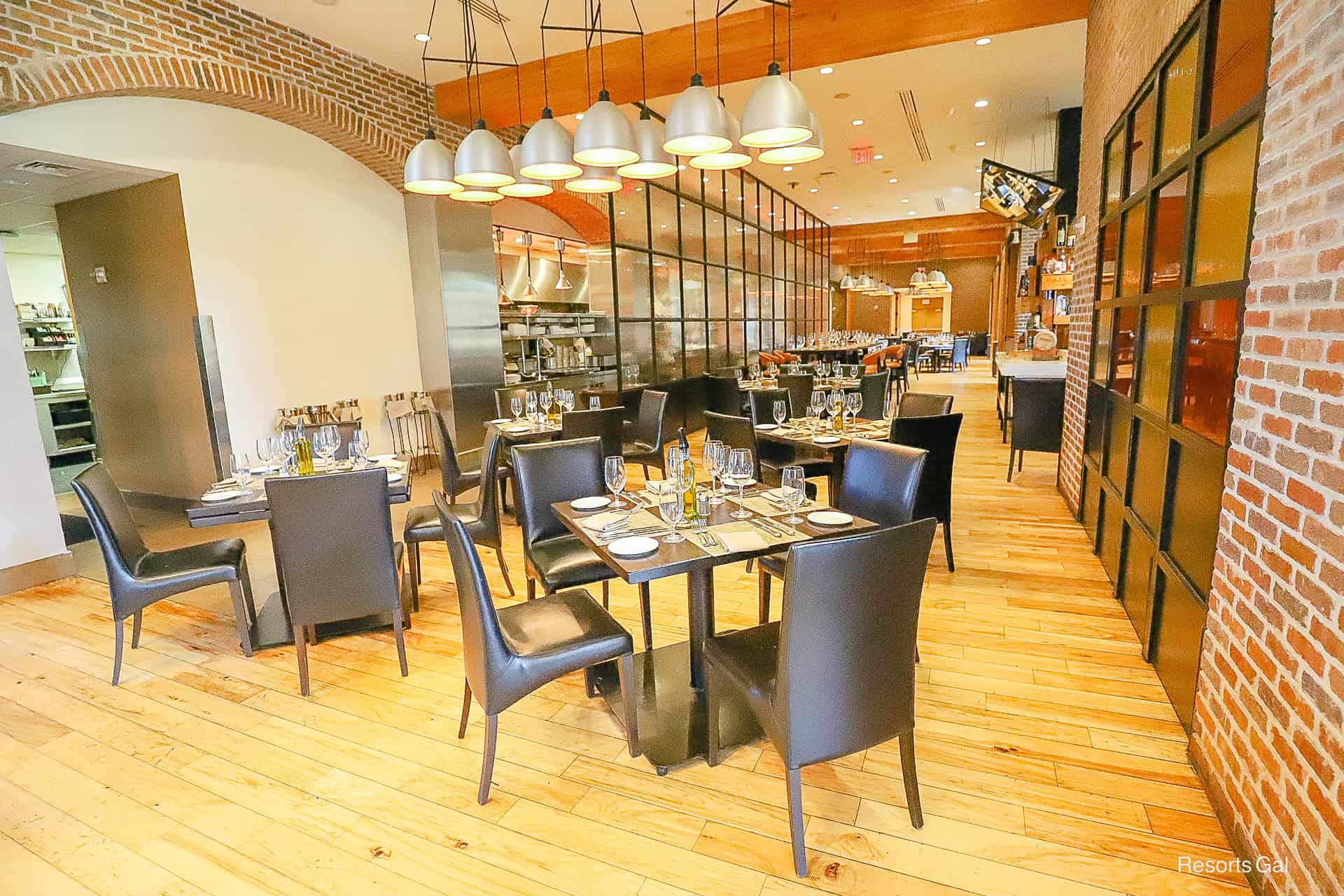 the interior of a restaurant that's participating in Magical Dining