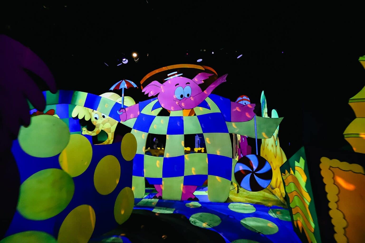 Heffalumps And Woozles Winnie The Pooh Ride The Many Adventures Of Winnie the Pooh Ride at Disney World (A Resorts