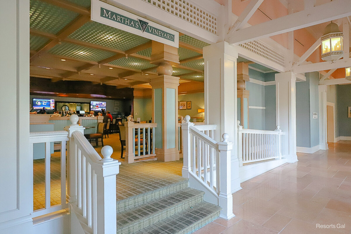 entrance of Martha's Vineyard Lounge