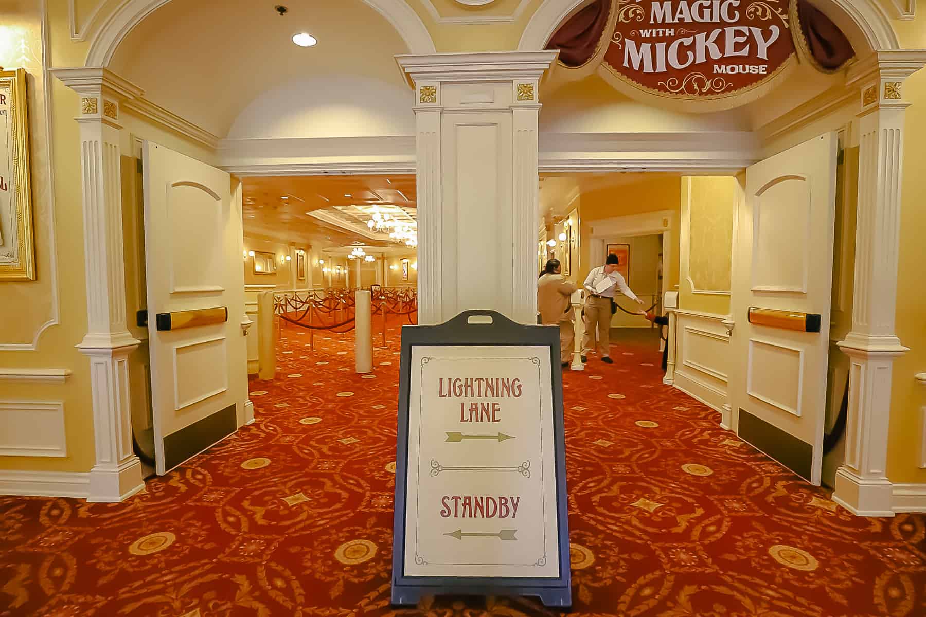 Lightning Lane entrance to Meet Mickey Mouse at Magic Kingdom