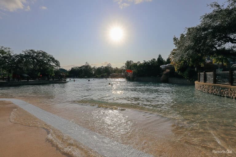 Melt Your Cares Away at Melt-Away Bay (The Wave Pool at Disney’s Blizzard Beach)