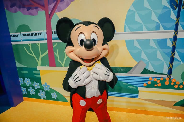 Mickey and Friends Meet-and-Greet at Epcot