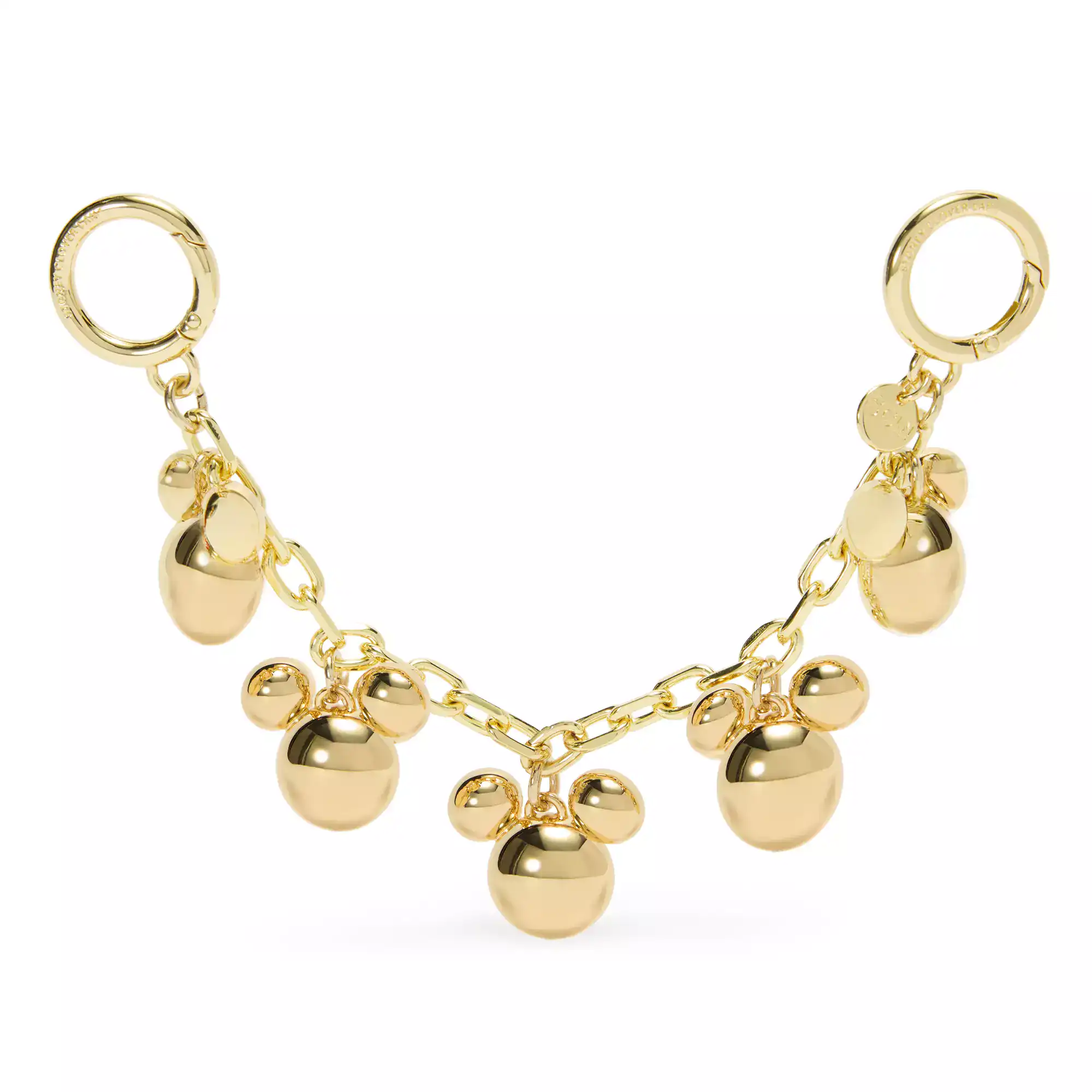 the Stoney Clover Lane Mickey Mouse Icon bag charm