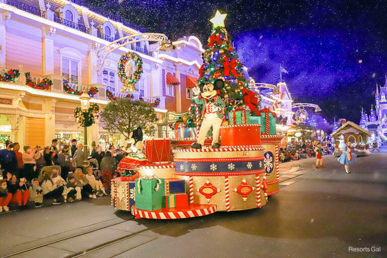 2025 Magic Kingdom Christmas Week Schedule Set for Mickey’s Once Upon a Christmastime Parade
