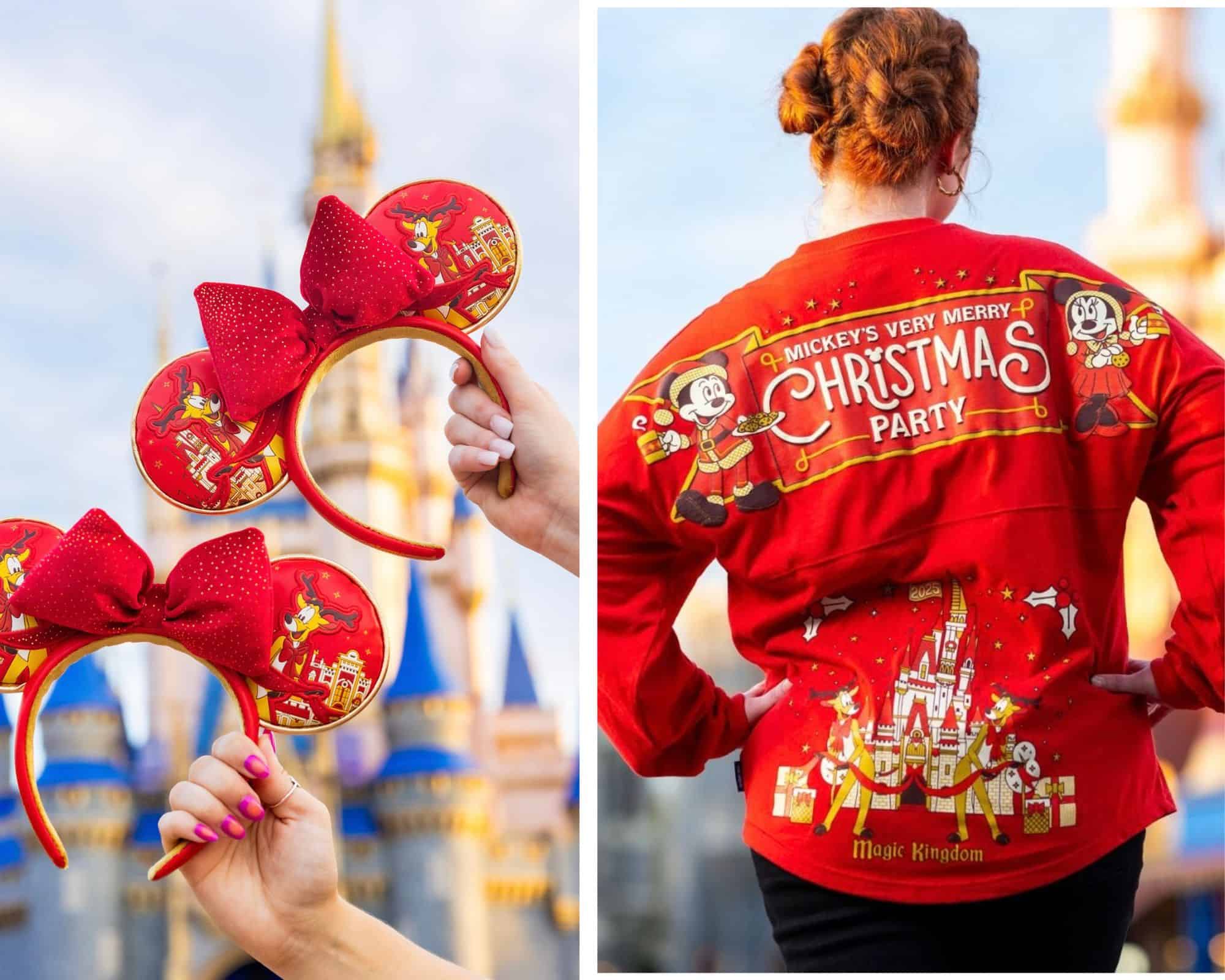 First Look: Minnie Ears and Spirit Jersey Exclusive to the 2025 Mickey’s Very Merry Christmas Party