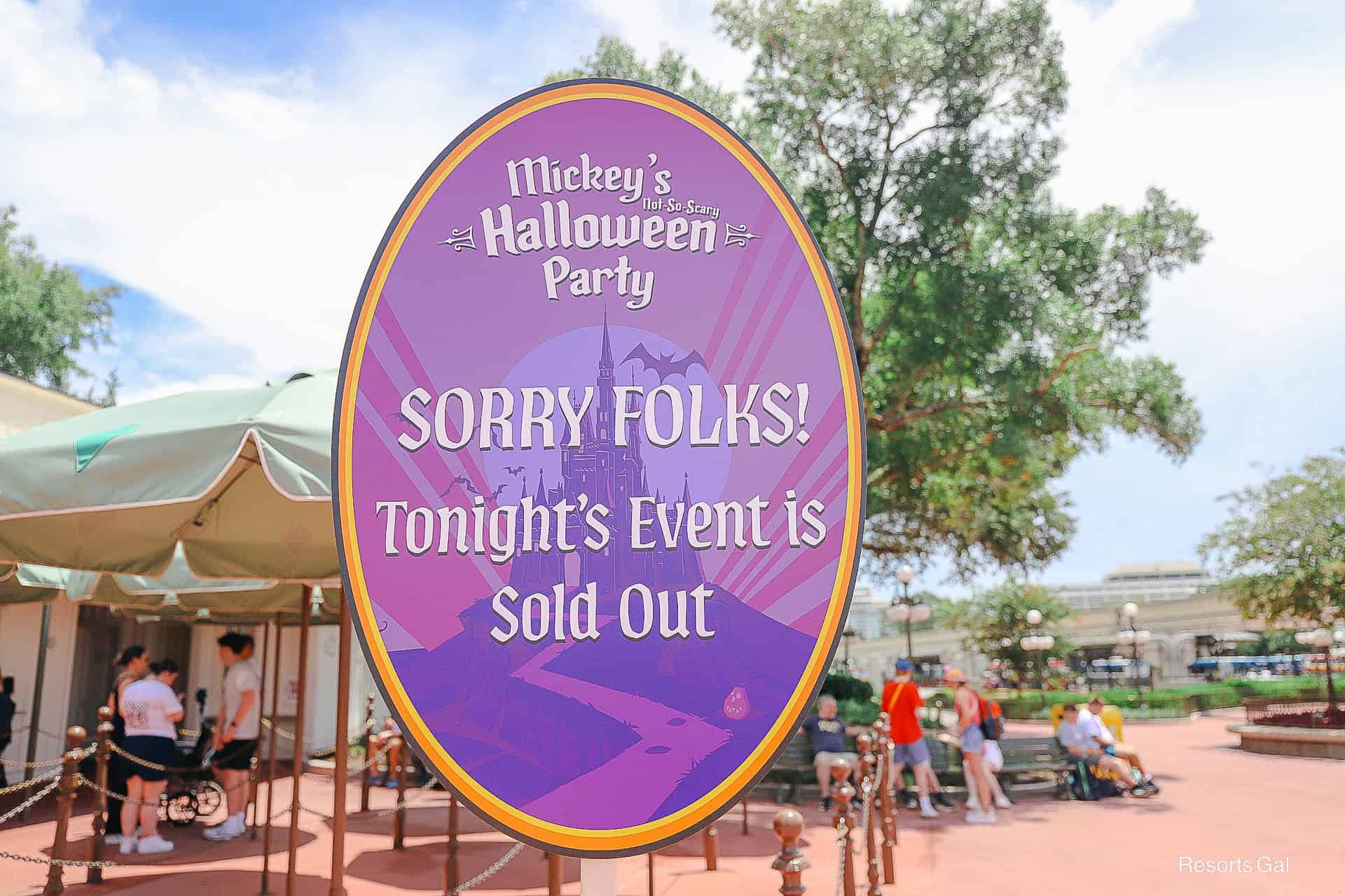 2026 Sell-Out Dates for Mickey's Not-So-Scary Halloween Party