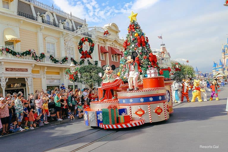 Magic Kingdom Christmas Parade Filming Expected November 10th and 11th