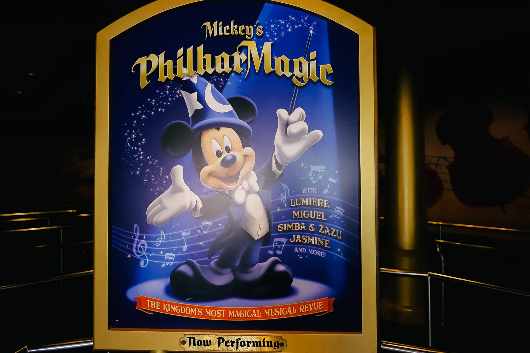 Mickey's PhilharMagic attraction poster 