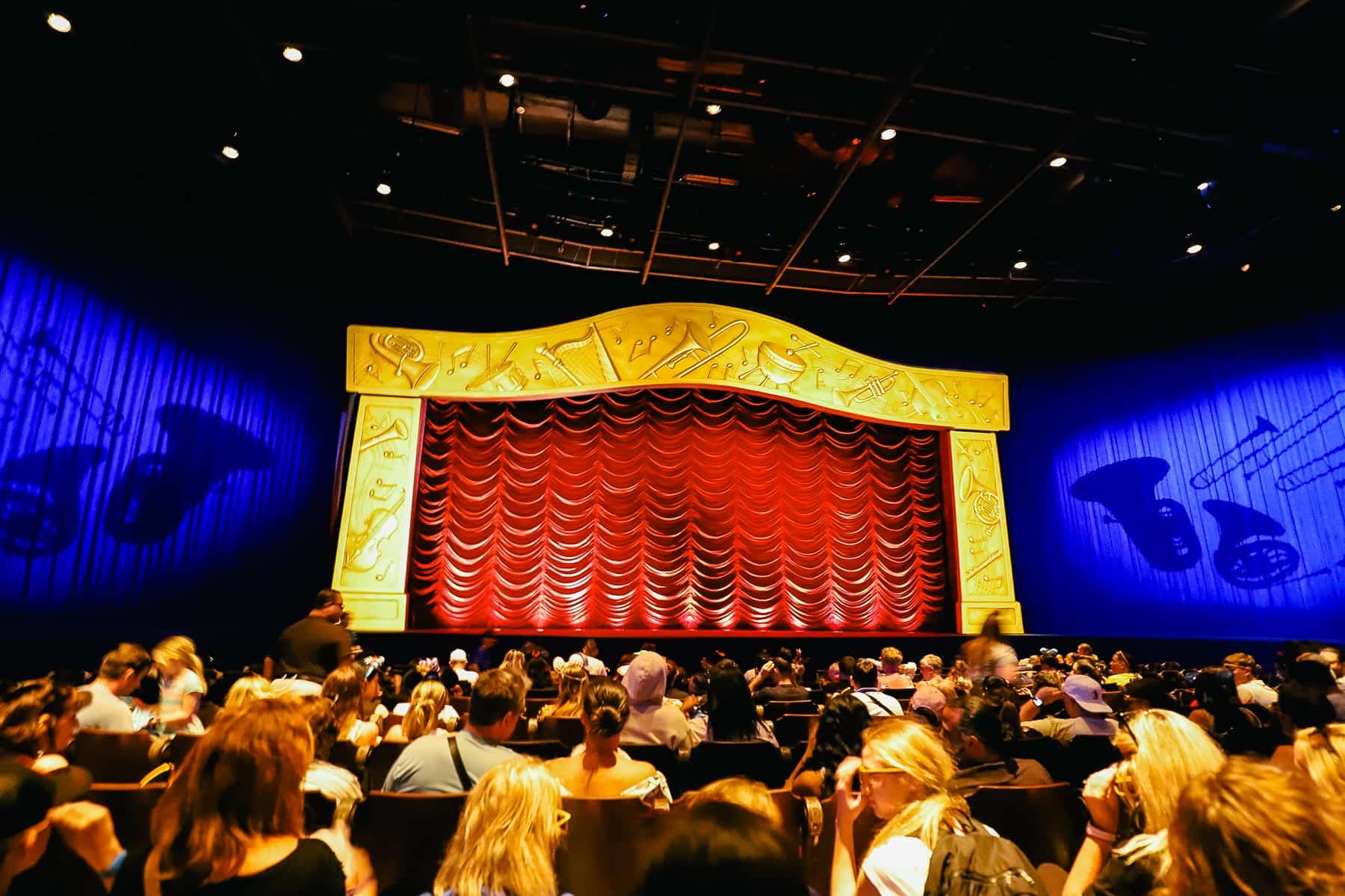 stage for Mickey's Philharmagic 
