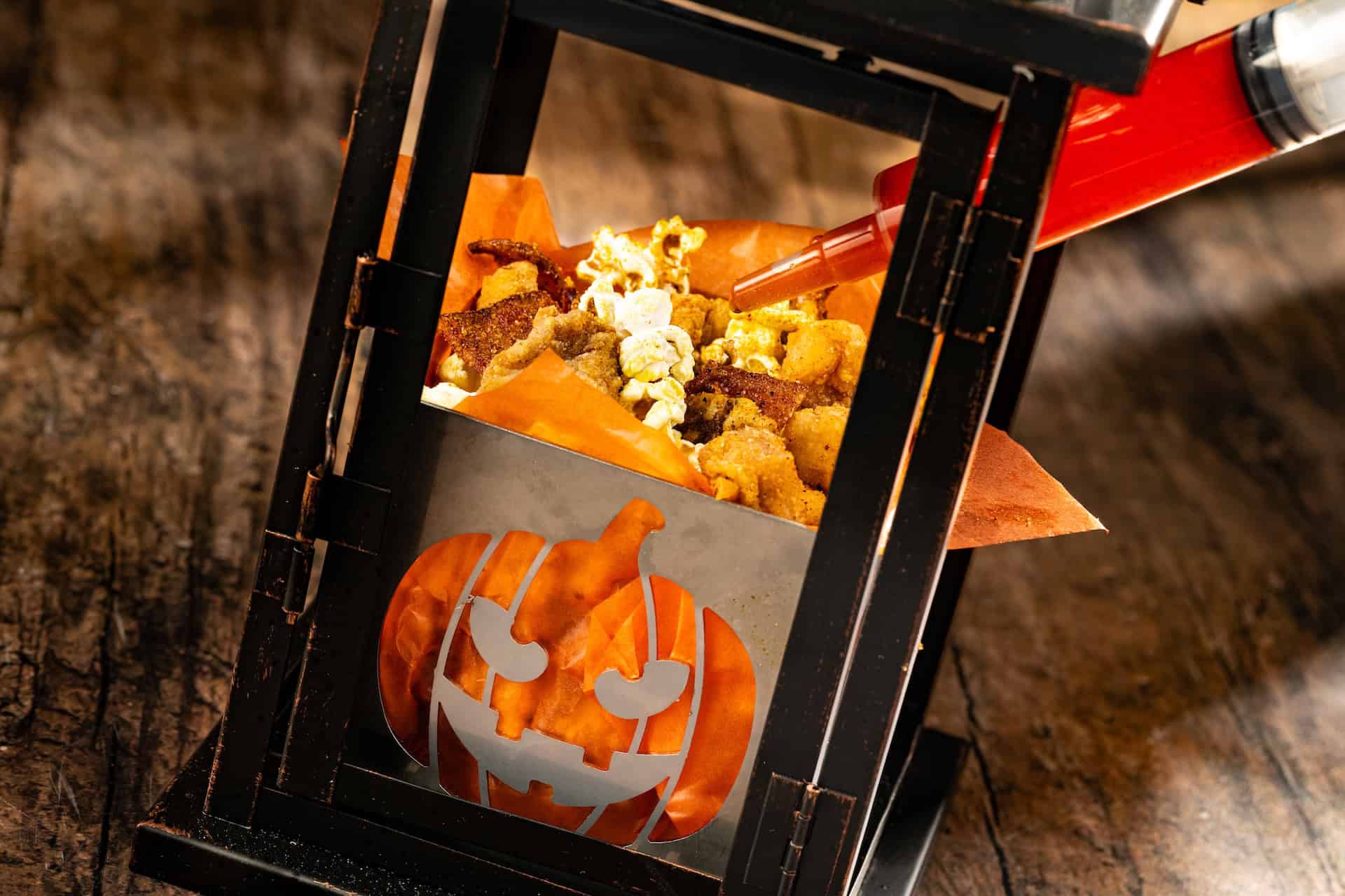 Midnight Mayhem Popcorn Chicken Halloween Treat at Disney Springs