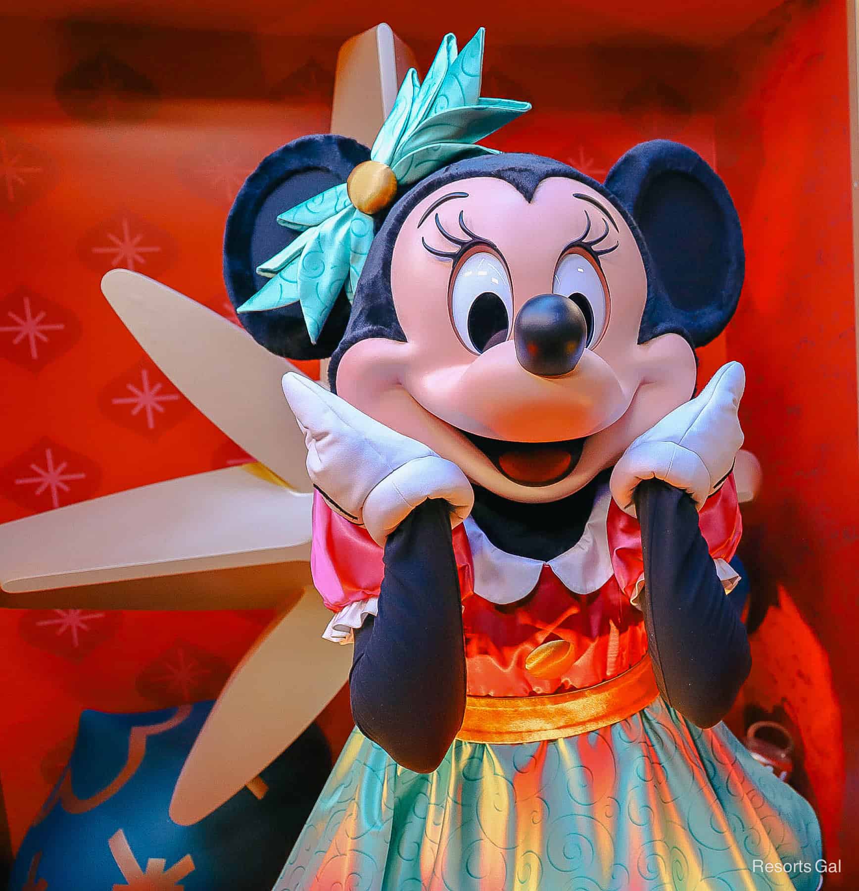 Minnie Mouse at Jollywood Nights