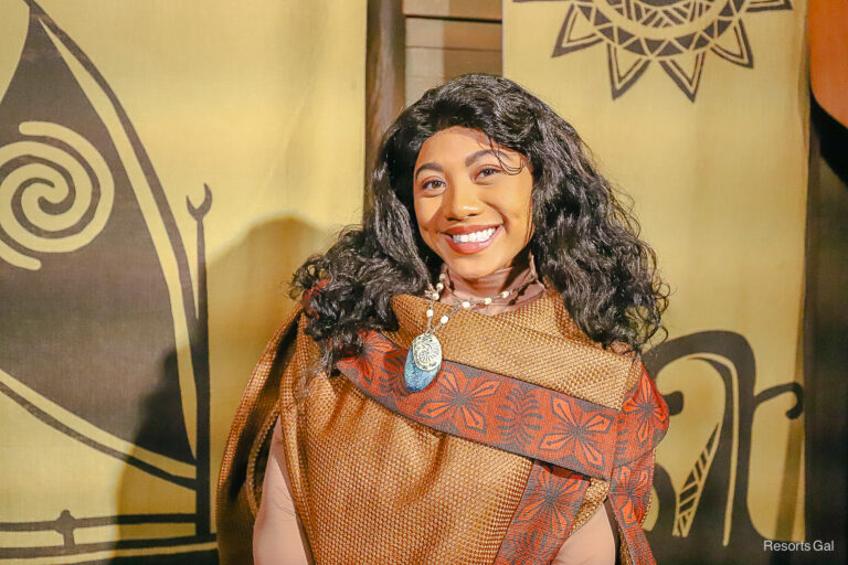 Where to Meet Moana at Mickey’s Very Merry Christmas Party