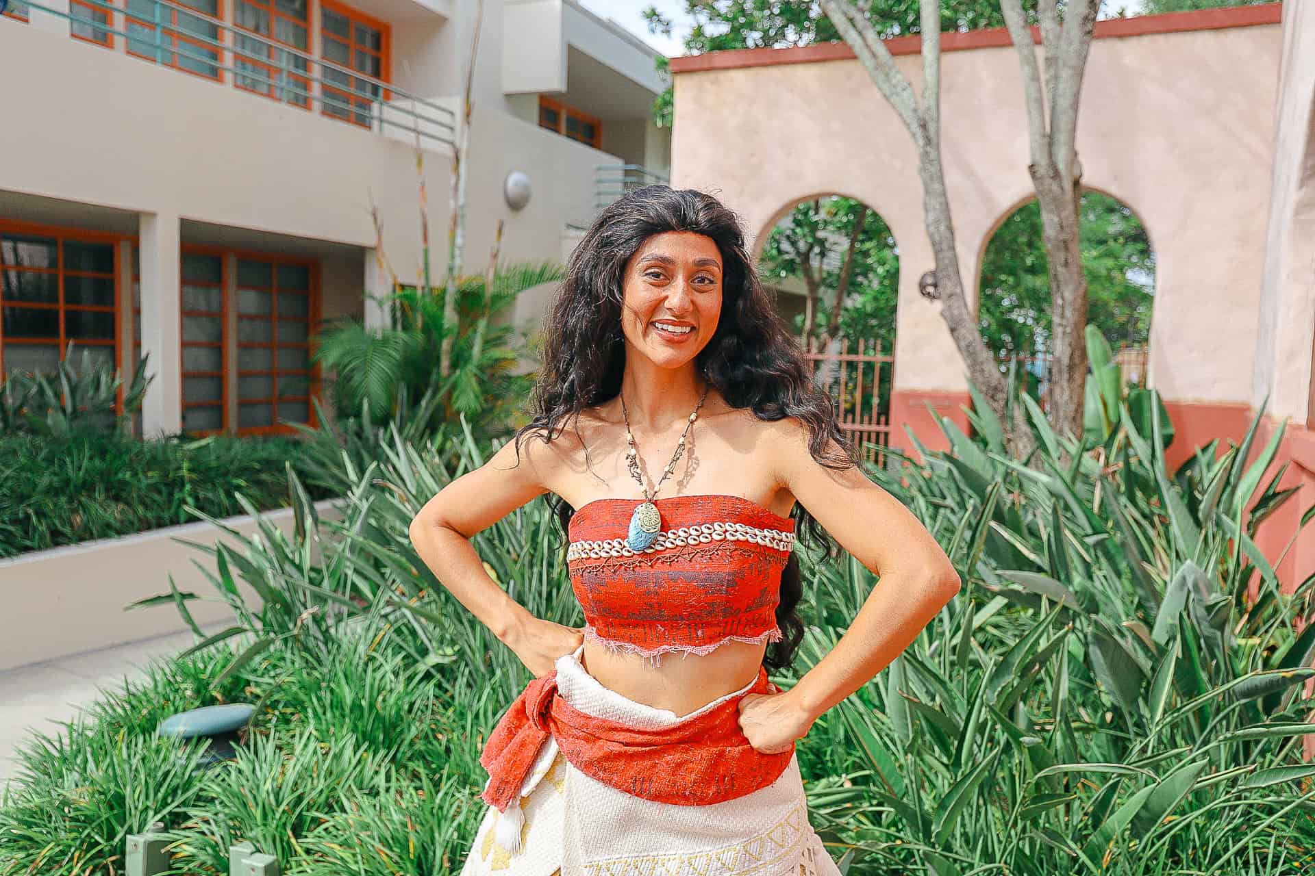 Moana near Echo Lake at Hollywood Studios