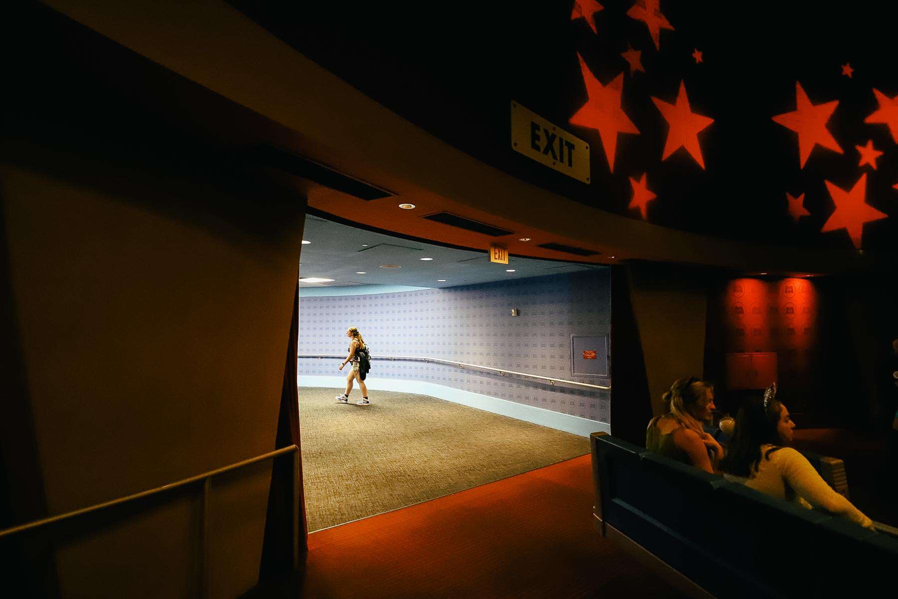exit for the Monsters, Inc. Laugh Floor 