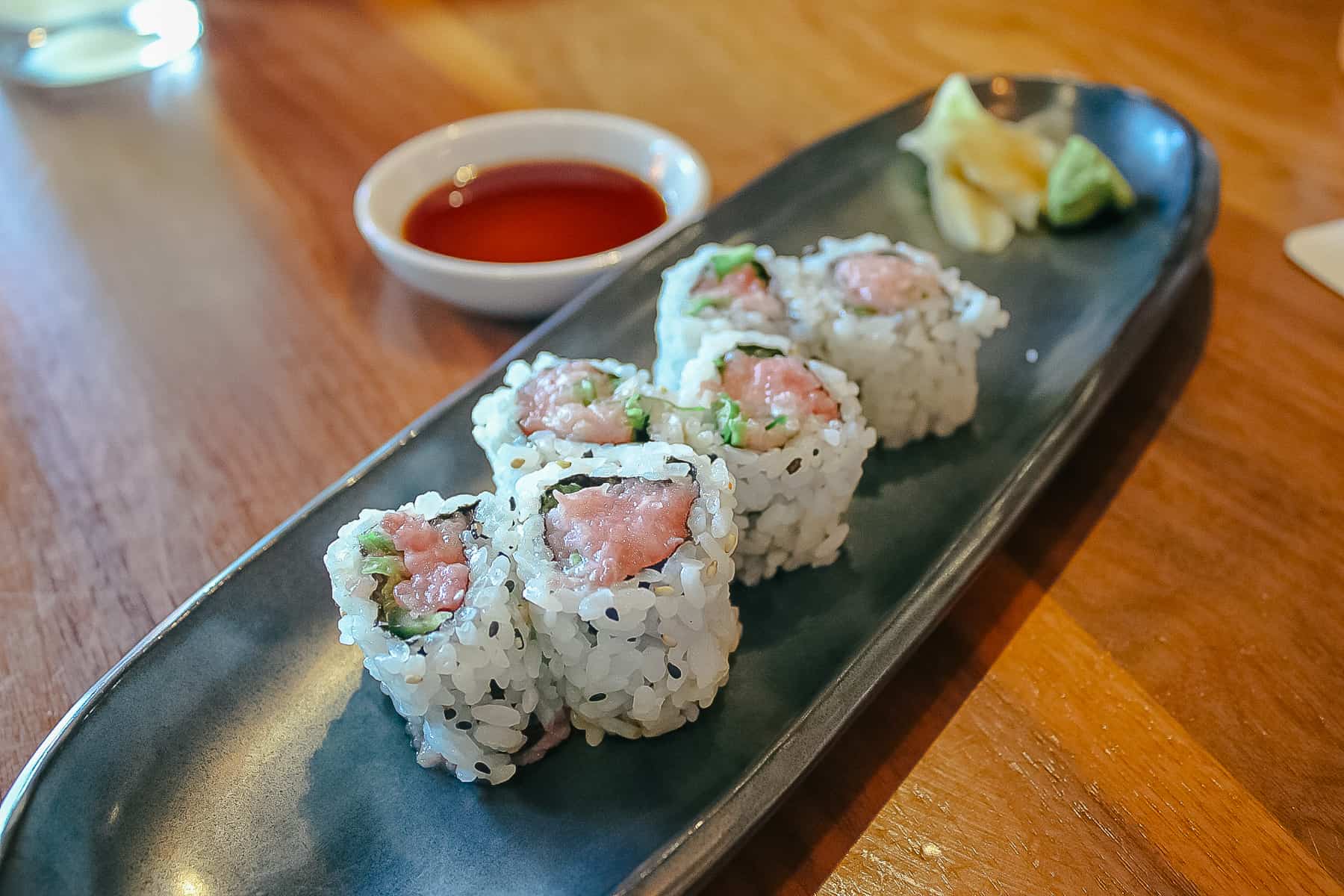 Spicy Yellowtail Sushi Roll 