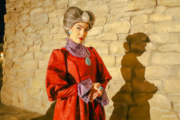 Character Spotlight: Lady Tremaine from ‘Cinderella’ at Disney World