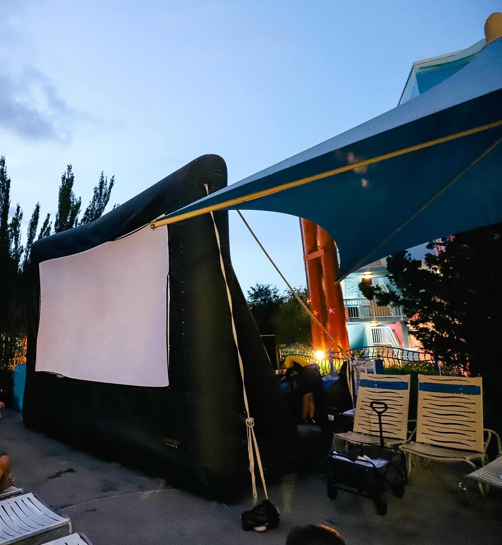 Movies by the Pool at Disney's Art of Animation 