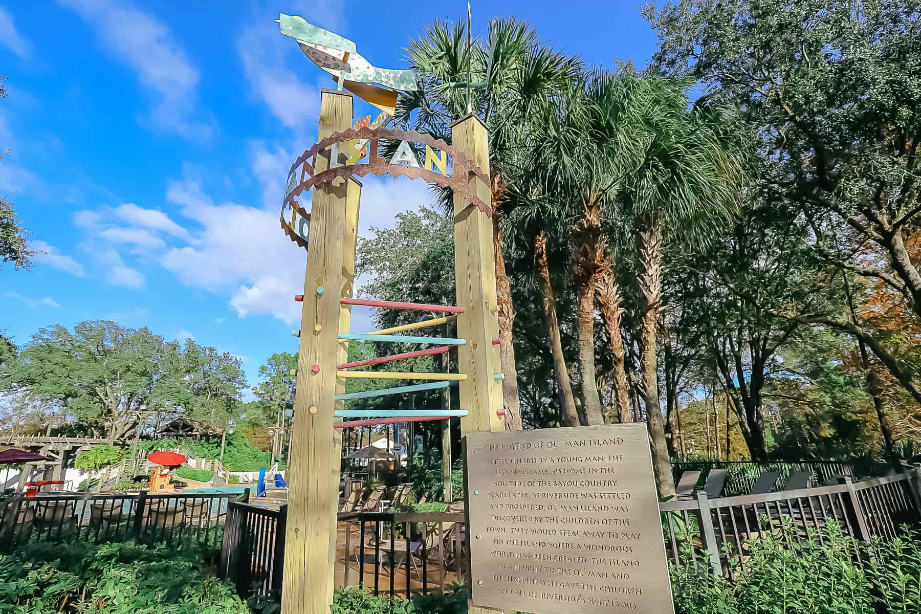 Entrance to Ol' Man Island 