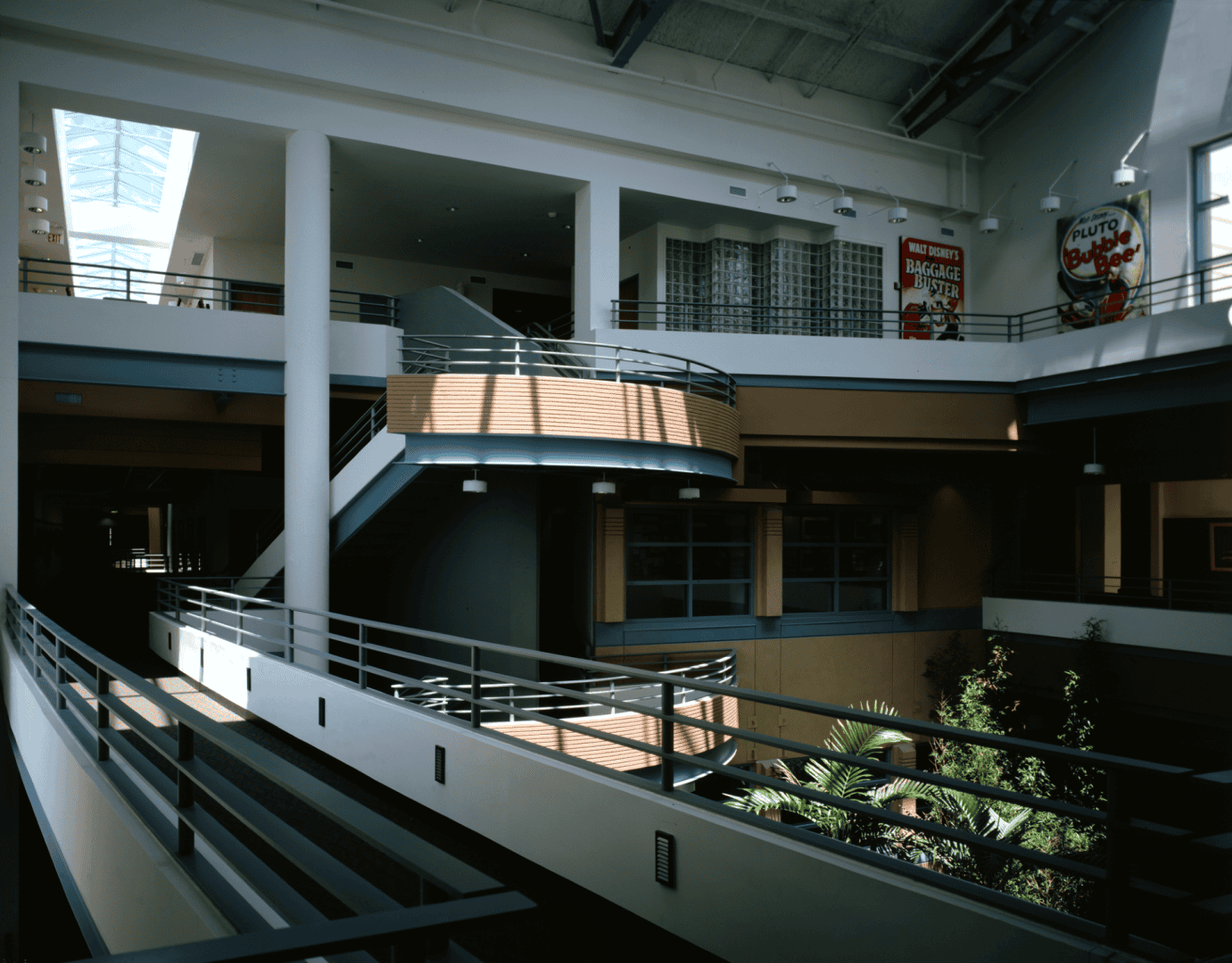 a picture dating back to the Animation building taken in 2001