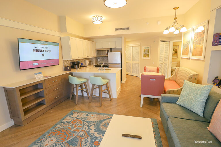 Disney’s BoardWalk Villas One-Bedroom Villa Room Tour (Photos + Layout)