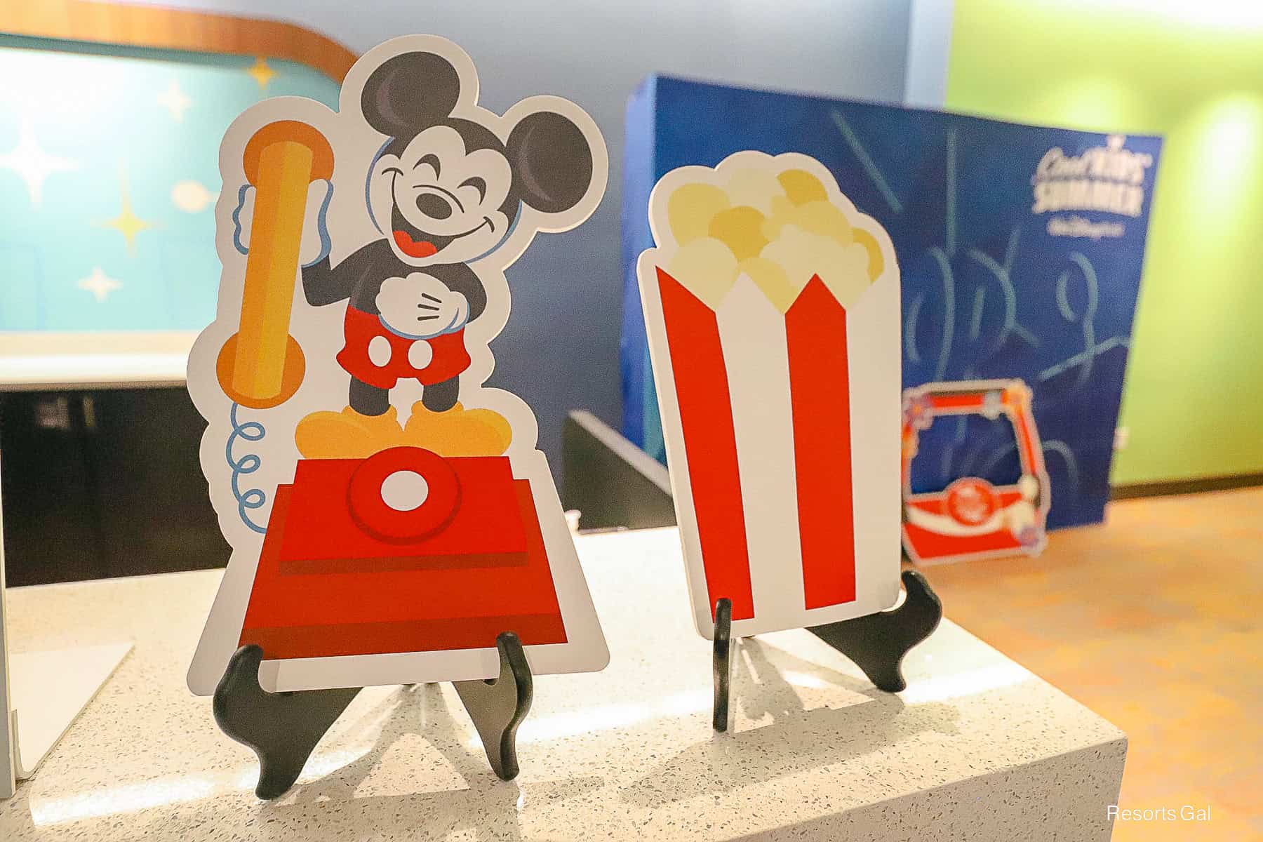 photo props for Cool Kid Summer at Pop Century