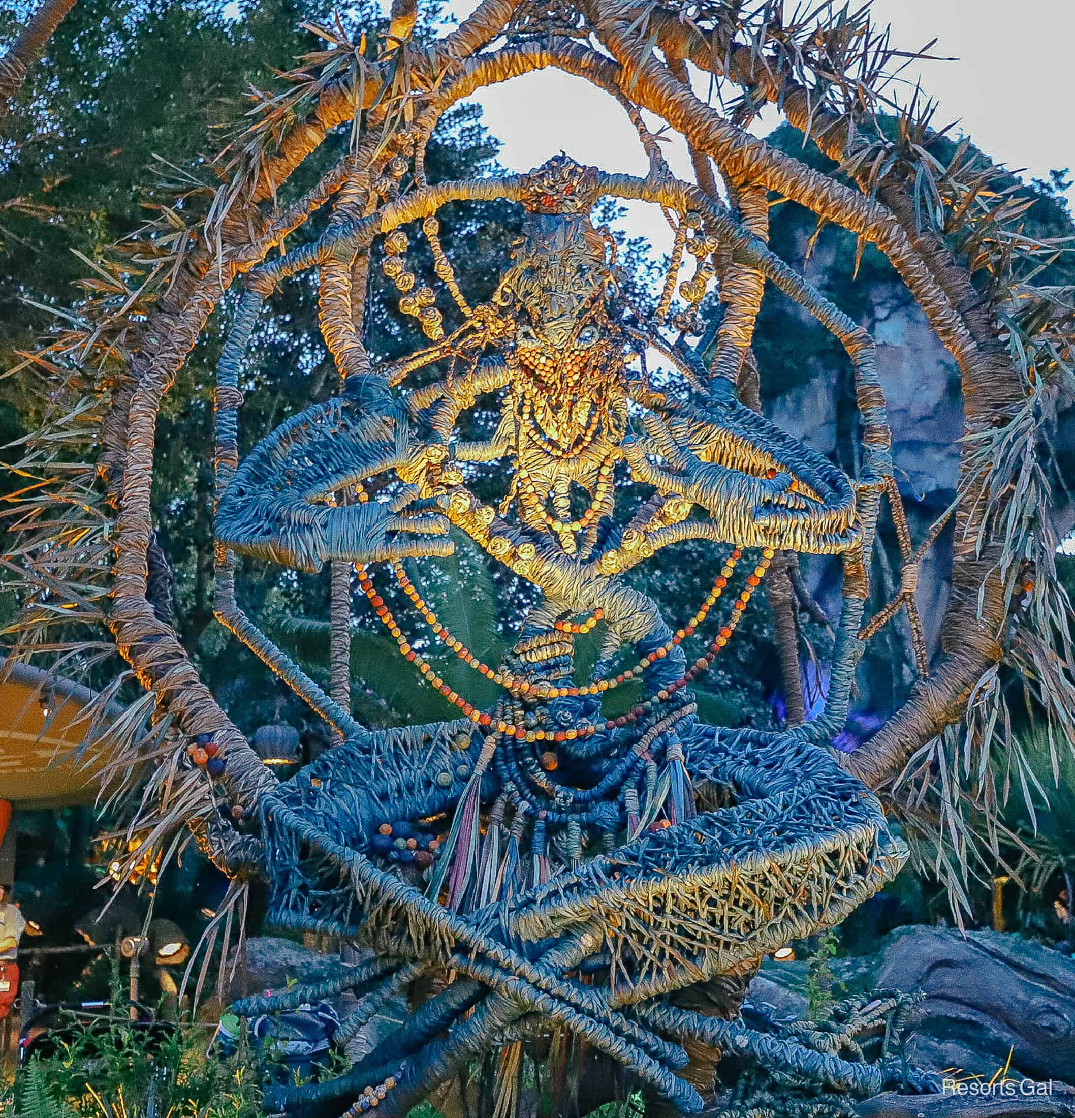 a rope Na'vi in Pandora World of Avatar 