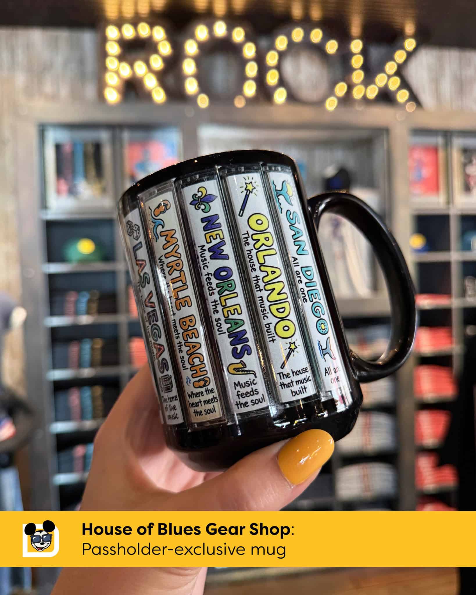 House of Blues Passholder Exclusive mug