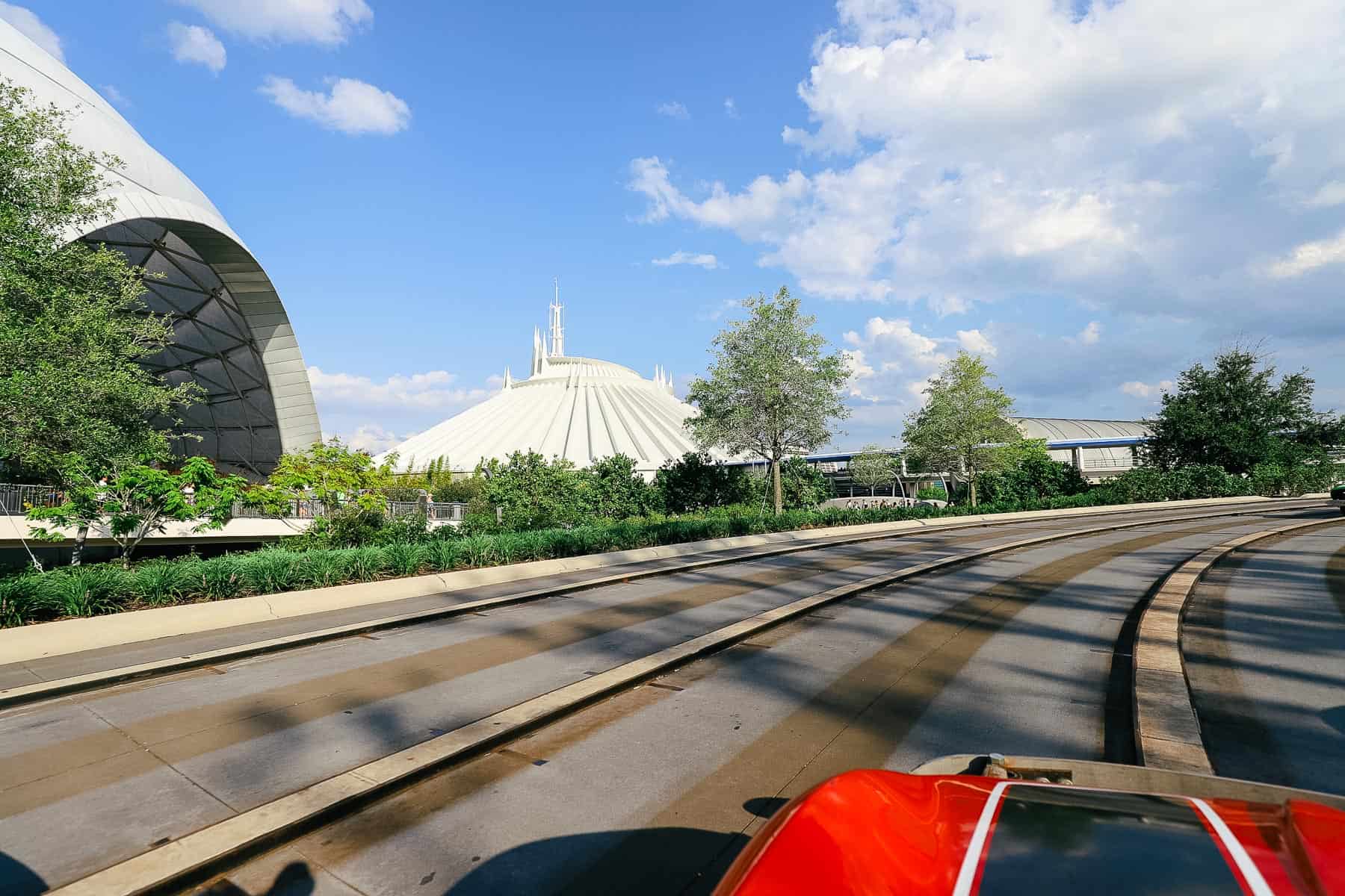 passing Space Mountain 