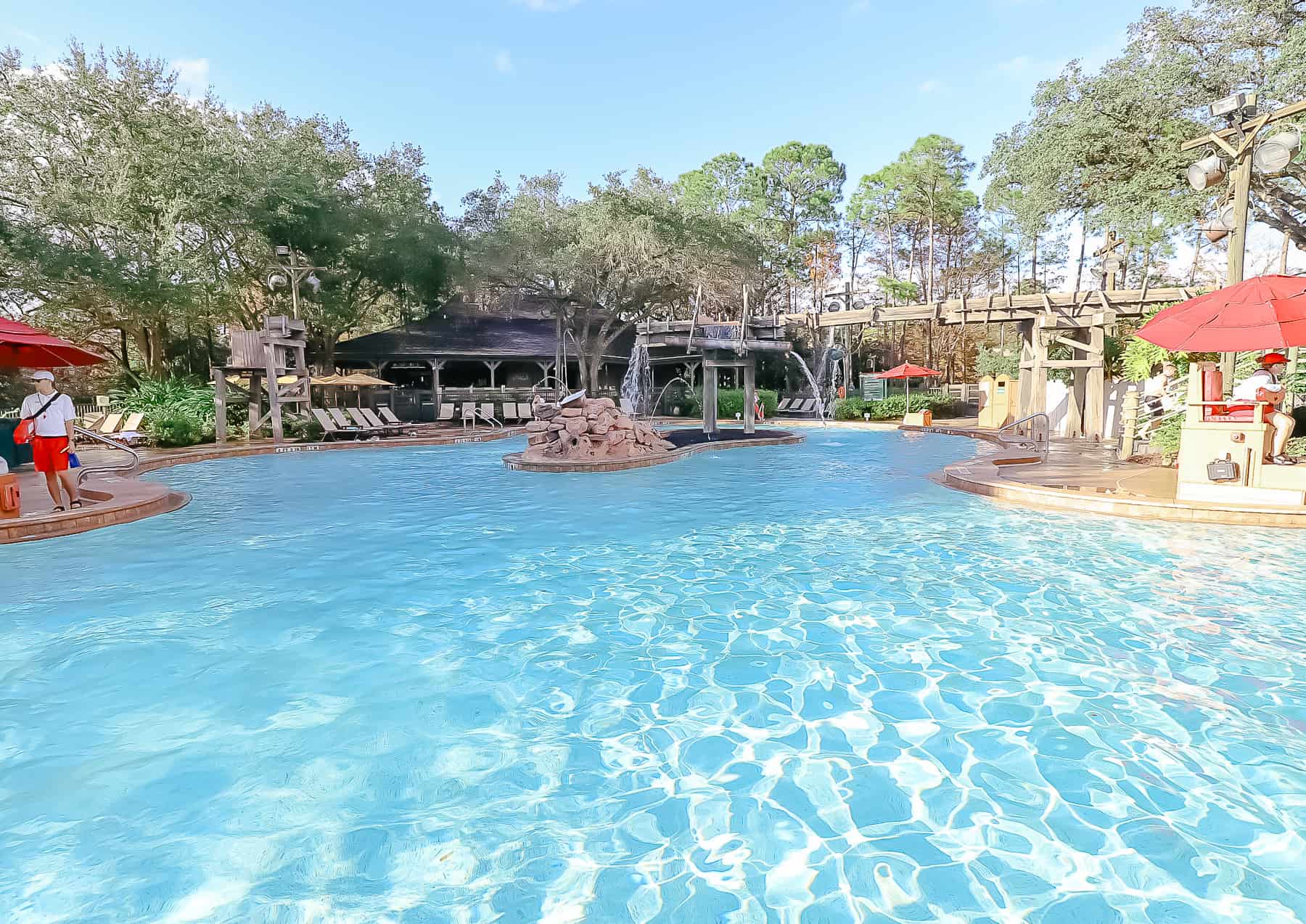 picture of the Port Orleans Riverside Pool 