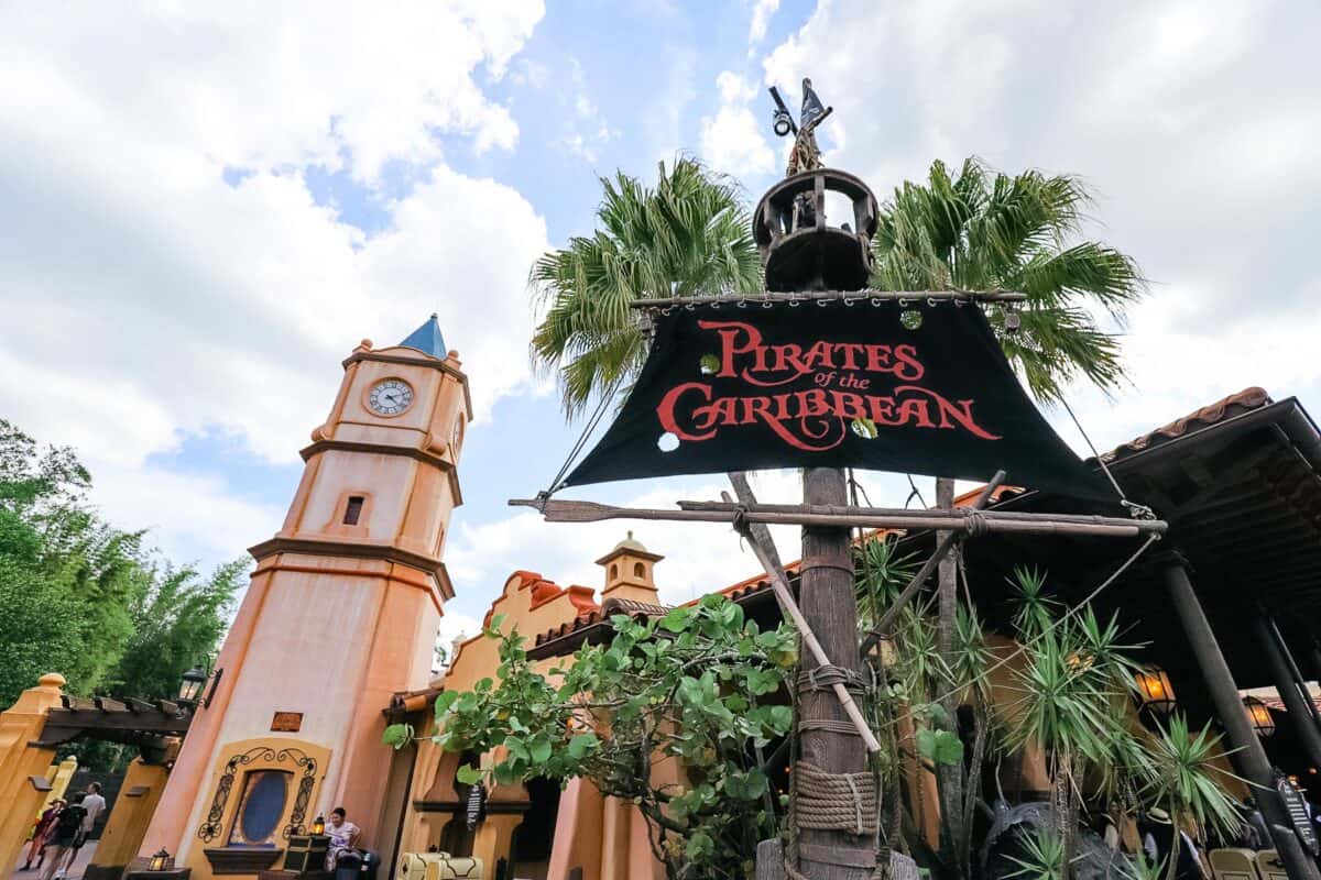Pirates of the Caribbean at Disney World