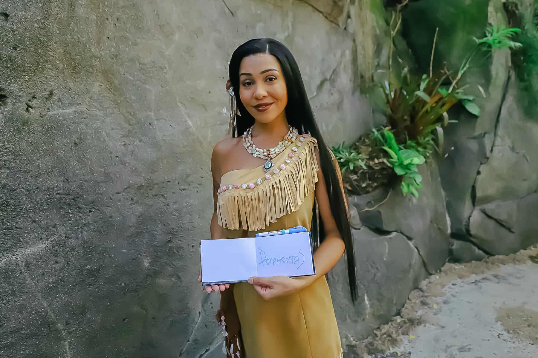 Meet Pocahontas at Disney’s Animal Kingdom