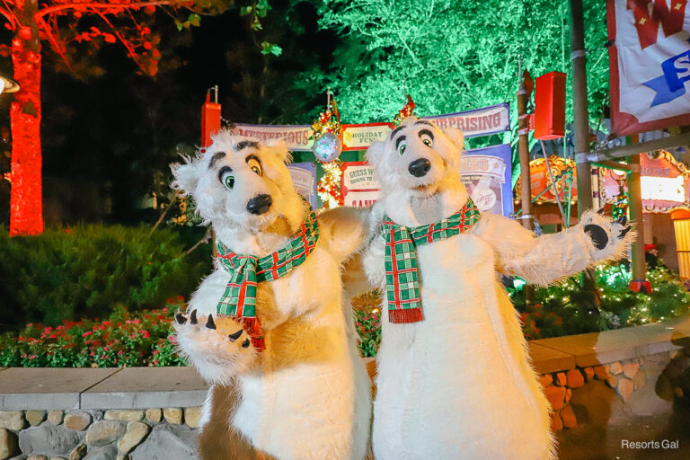Where to Meet Polar Bears at Mickey’s Very Merry Christmas Party