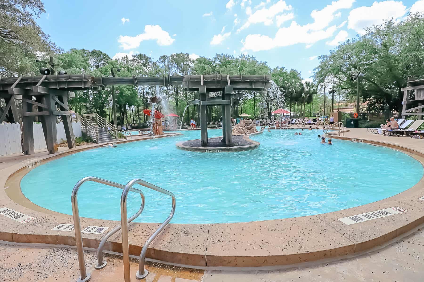 Port Orleans Riverside Feature Pool 