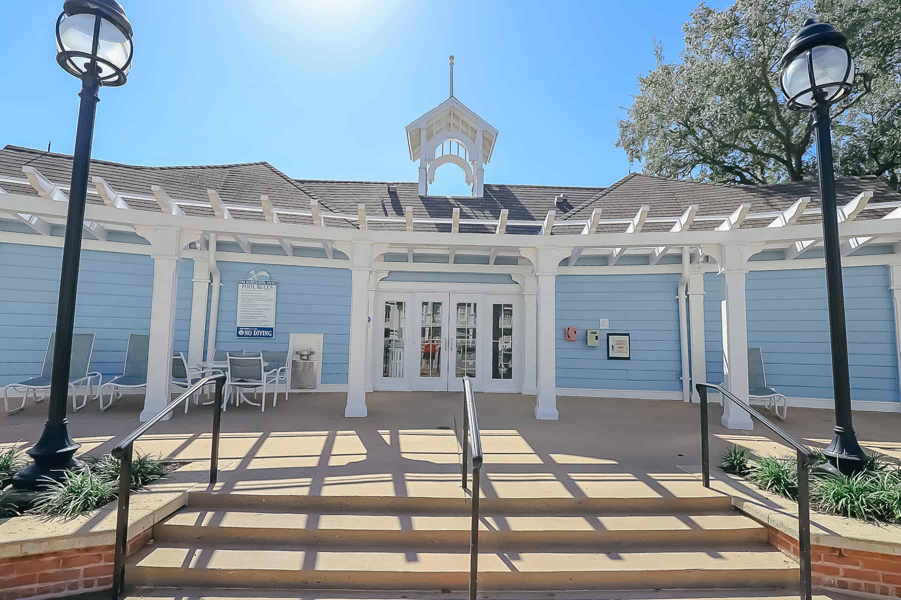 yacht club pool refurb