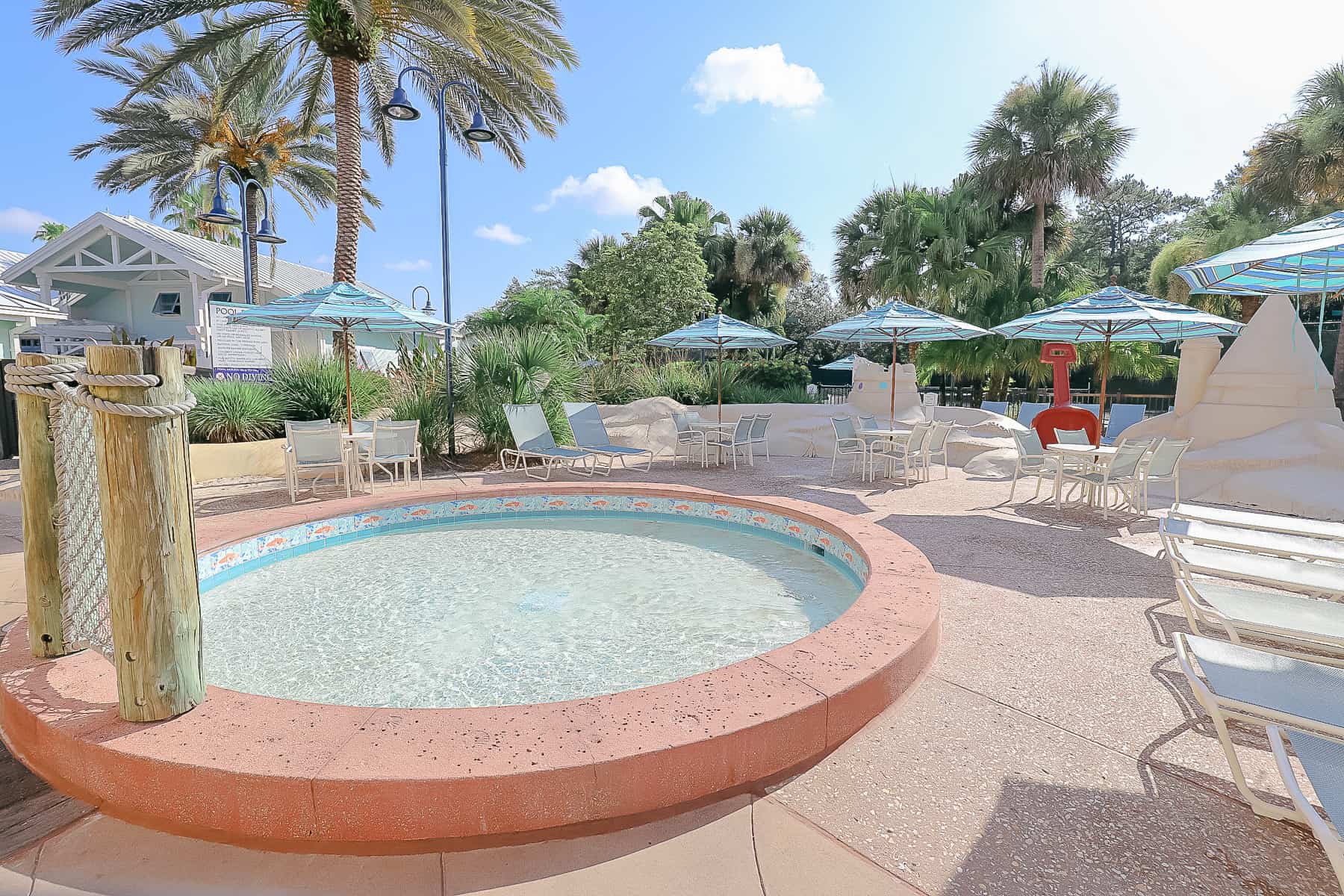 kiddie pool at Old Key West 