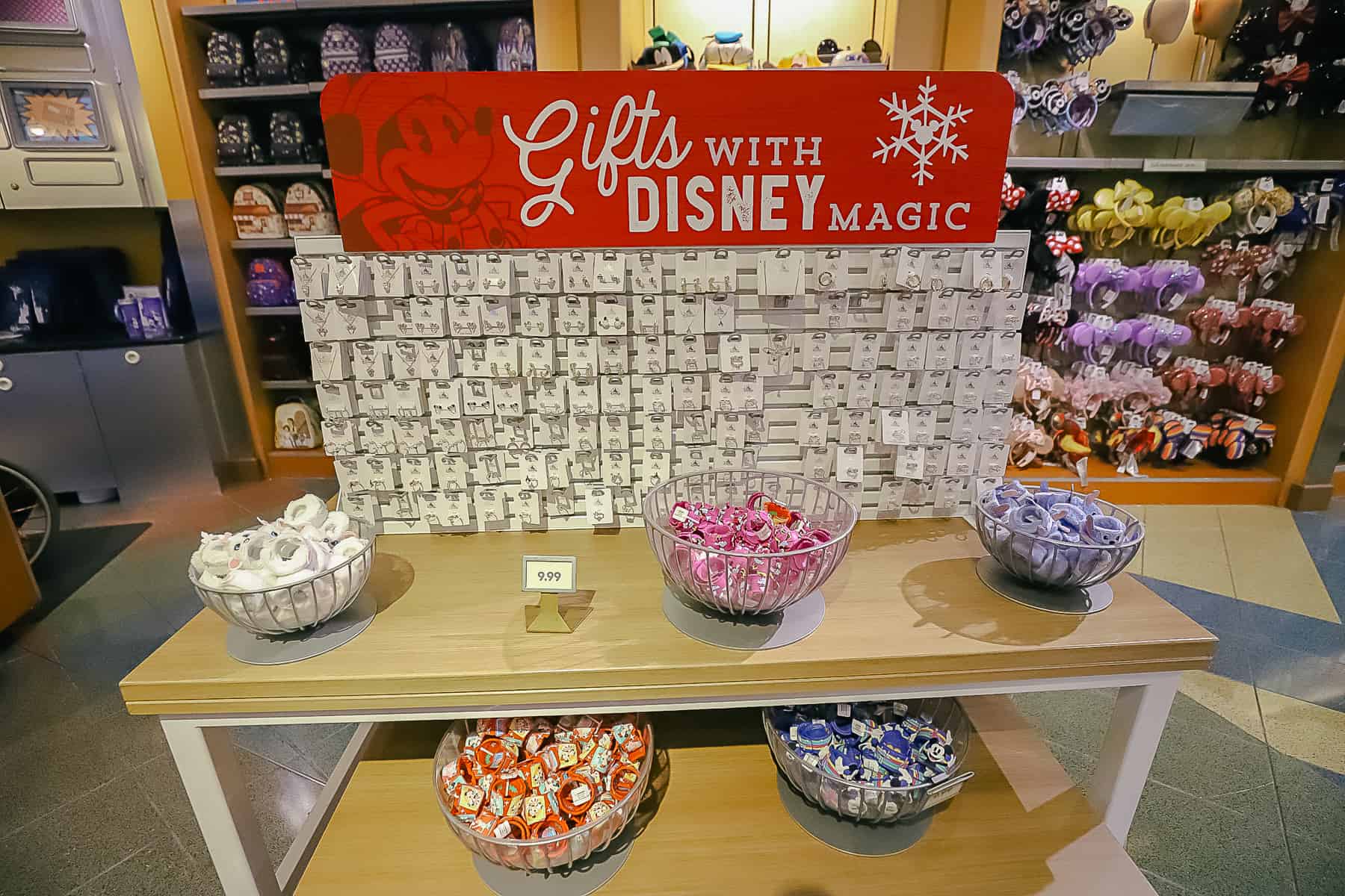 various Disney jewelry and slap bracelets 