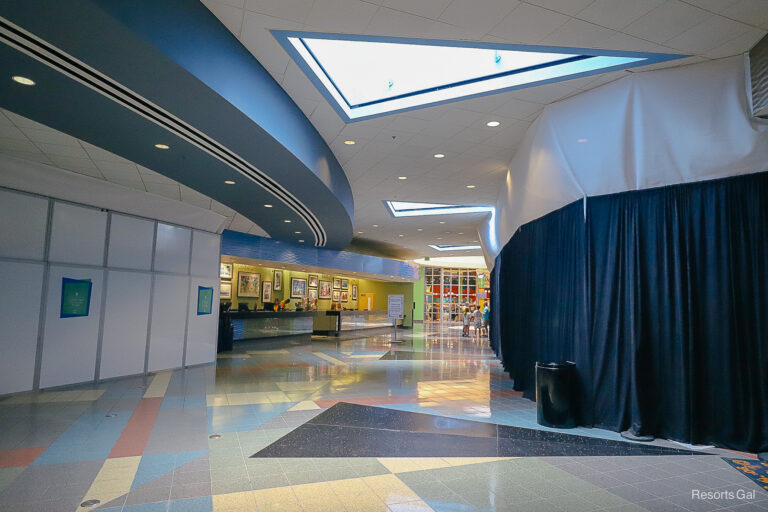 Lobby Refurbishment Underway at Disney’s Pop Century Resort