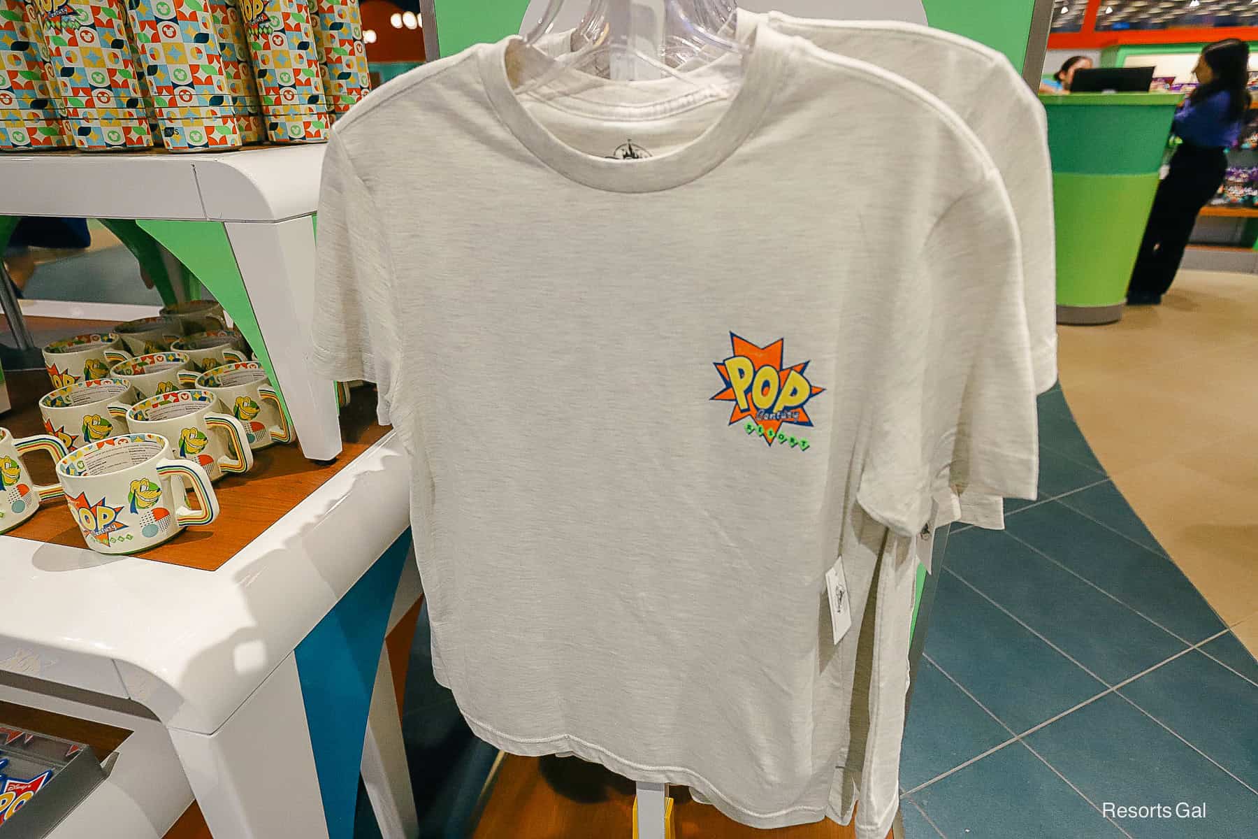 the front of the logo t-shirt