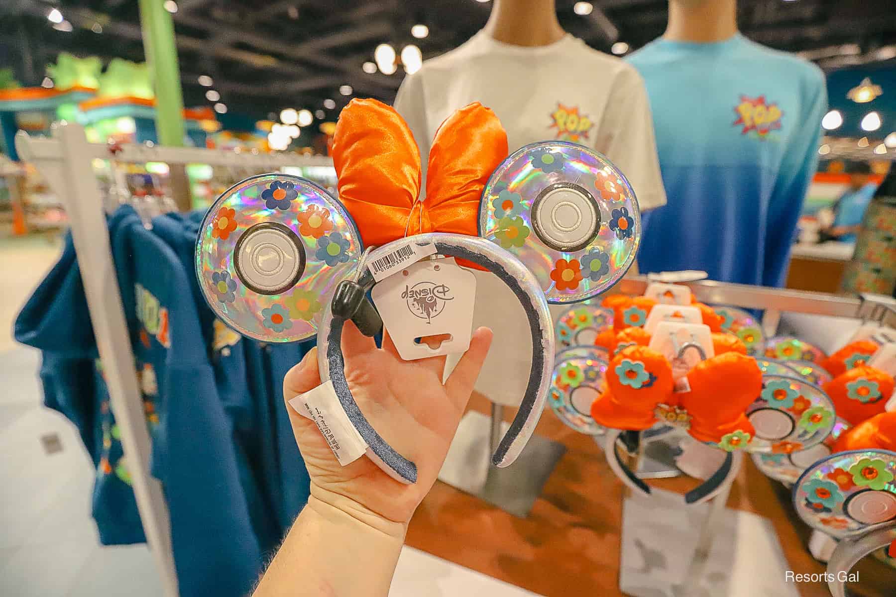back side of the Pop Century ears