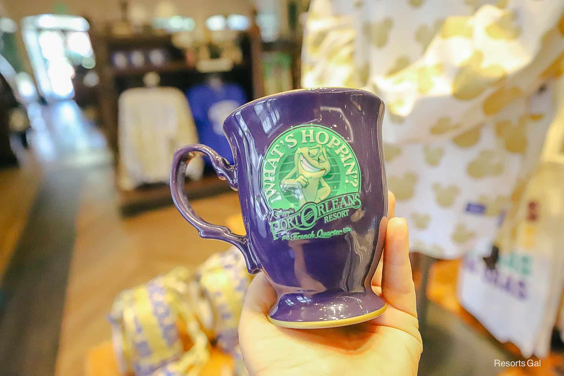 Port Orleans Resort French Quarter What's Hoppin? mug