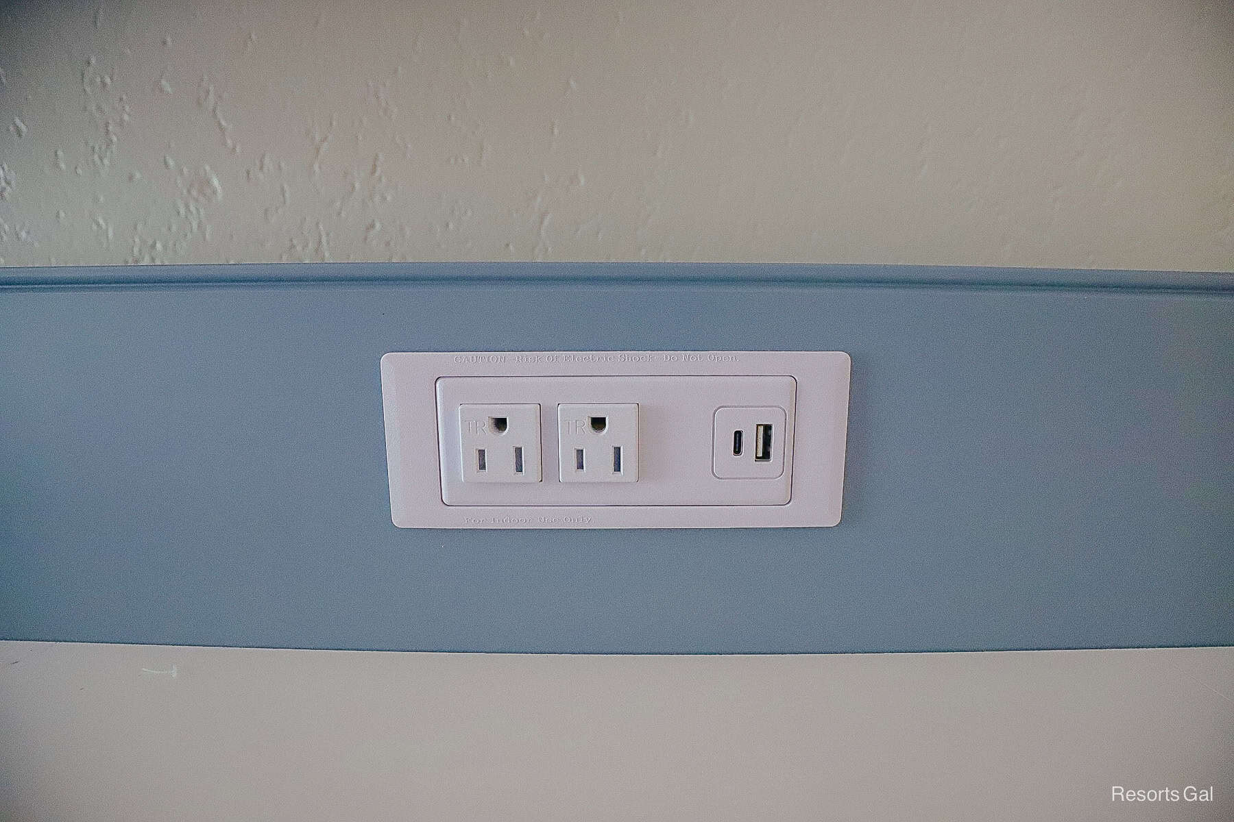 an additional set of outlets
