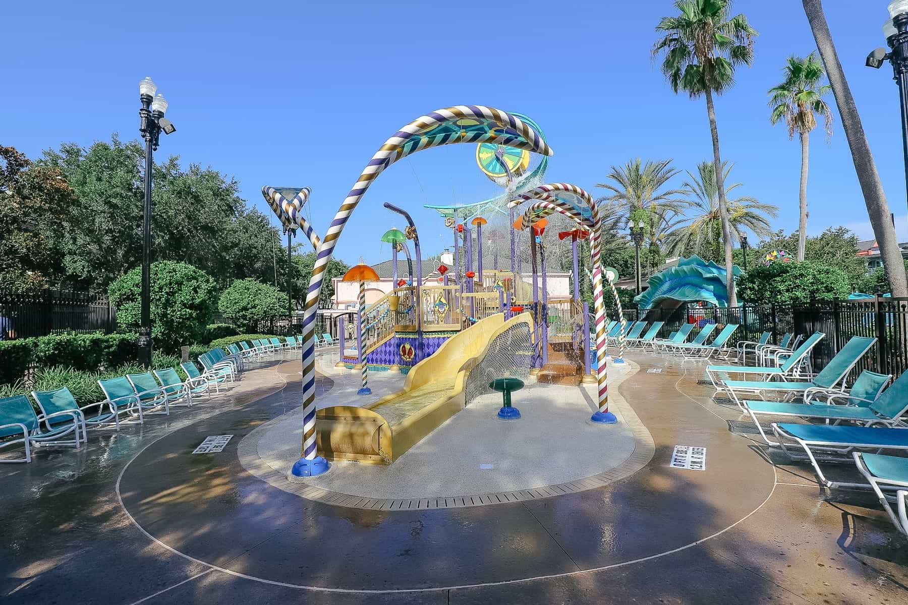 Splash Pad at Disney's Port Orleans French Quarter